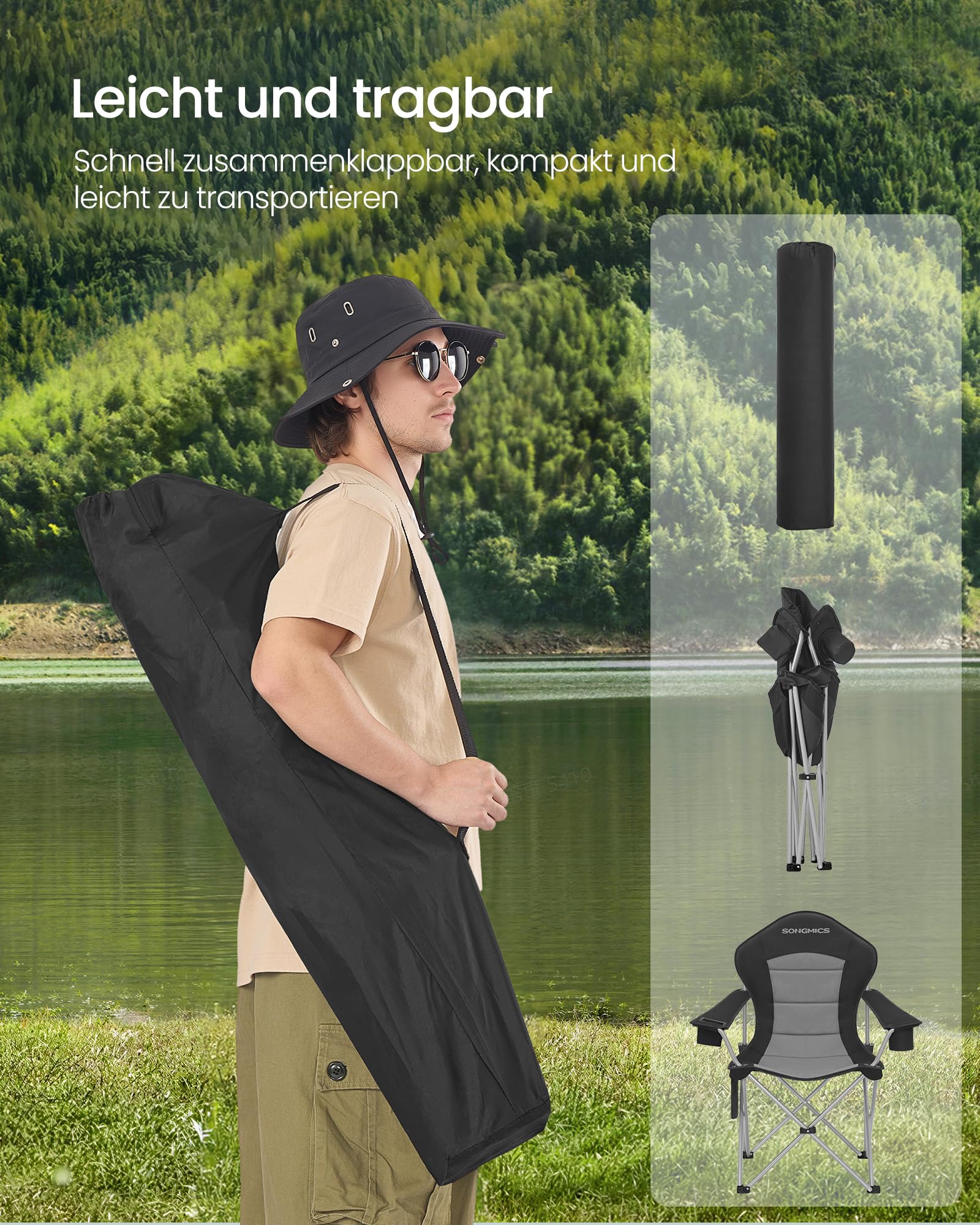 songmics-campingstuhl-gcb005bh01-klappbar-schwarz-grau-mit-getr-nkehalter image 7