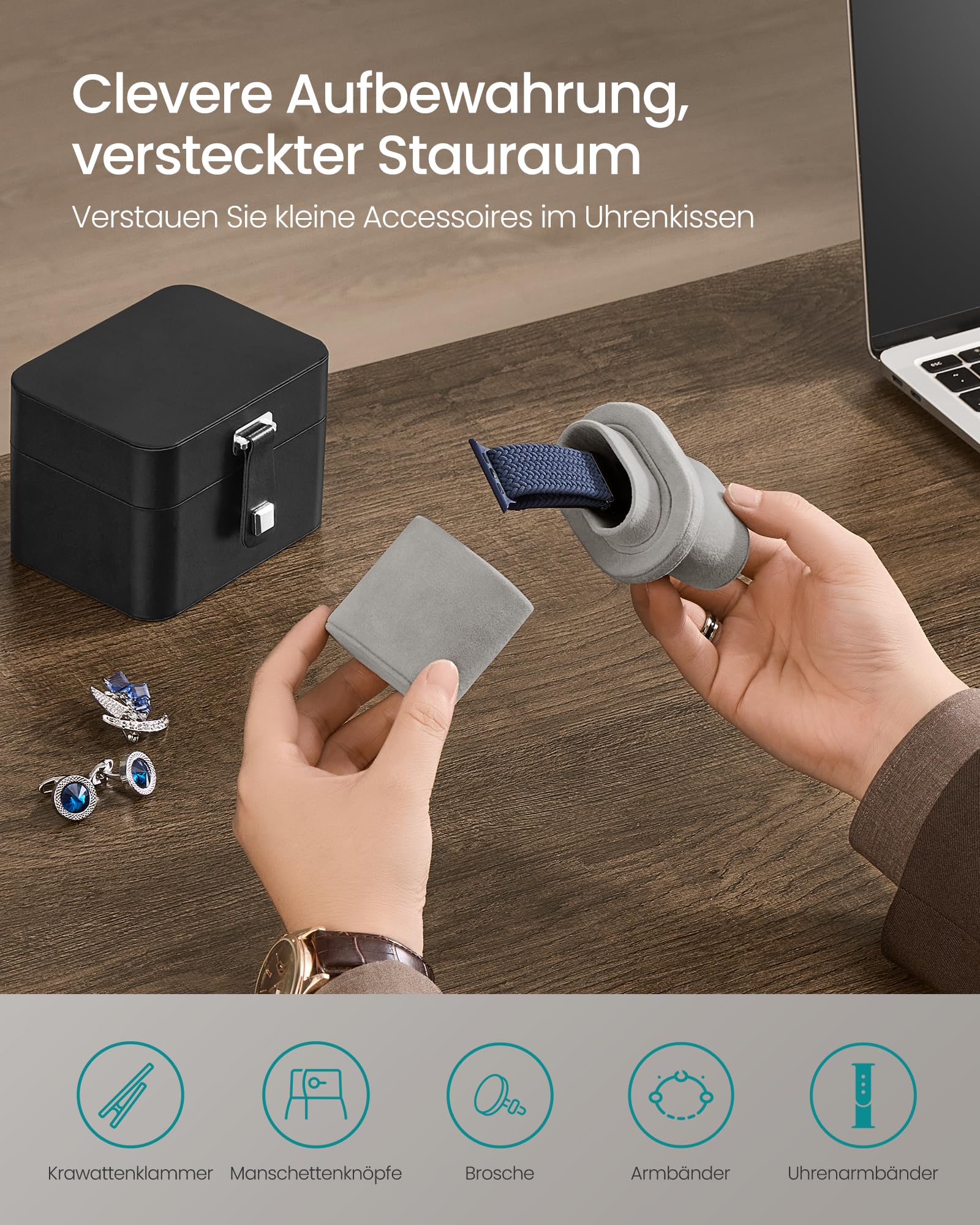 songmics-uhrenbox-mit-2-f-chern-schwarz-taubengrau-jwb029gd01 image 6