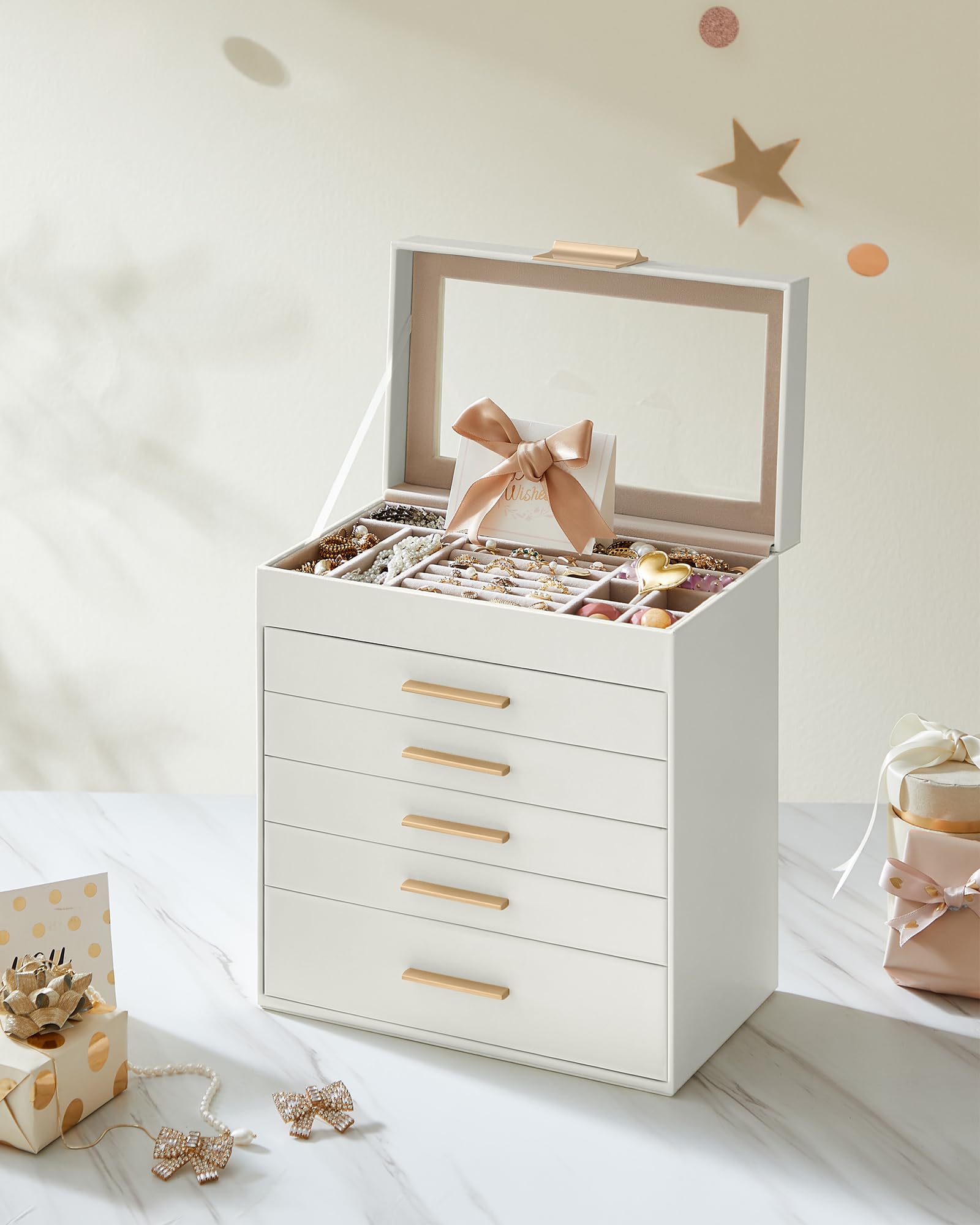 songmics-gisella-jbc171w01-schmuckk-stchen-6-ebenen-wolkenwei-golden image 7