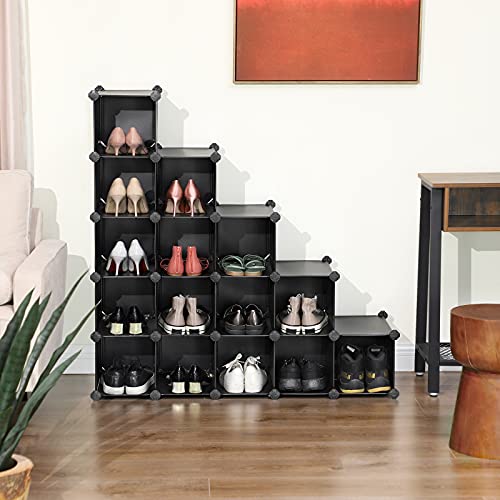 songmics-16-w-rfel-aufbewahrungseinheit-schuhregal-diy-30-x-111-2-x-86-2-cm-schw image 8
