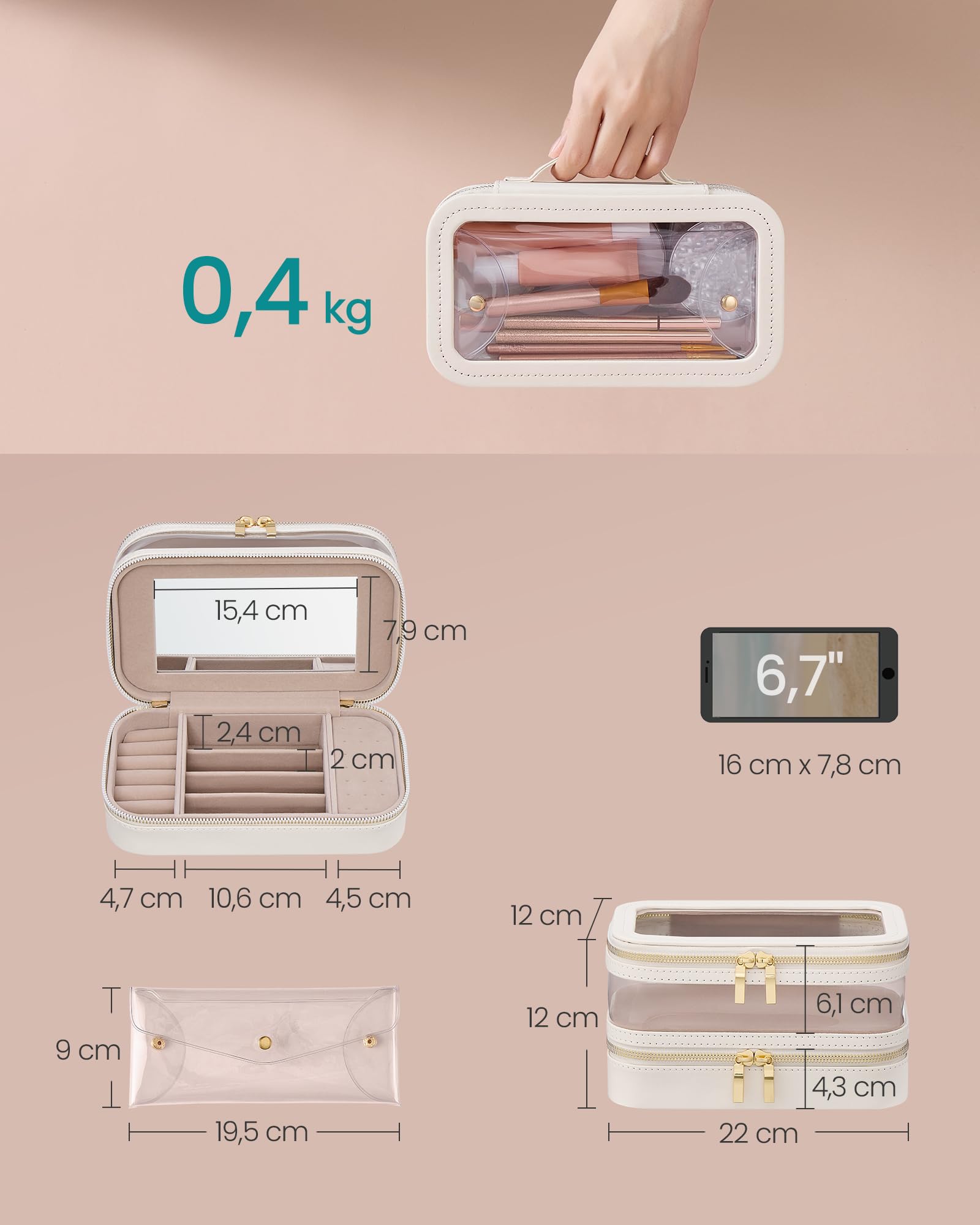 songmics-make-up-tasche-mit-schmuckk-stchen-22-x-12-x-12-cm-wolkenwei image 5