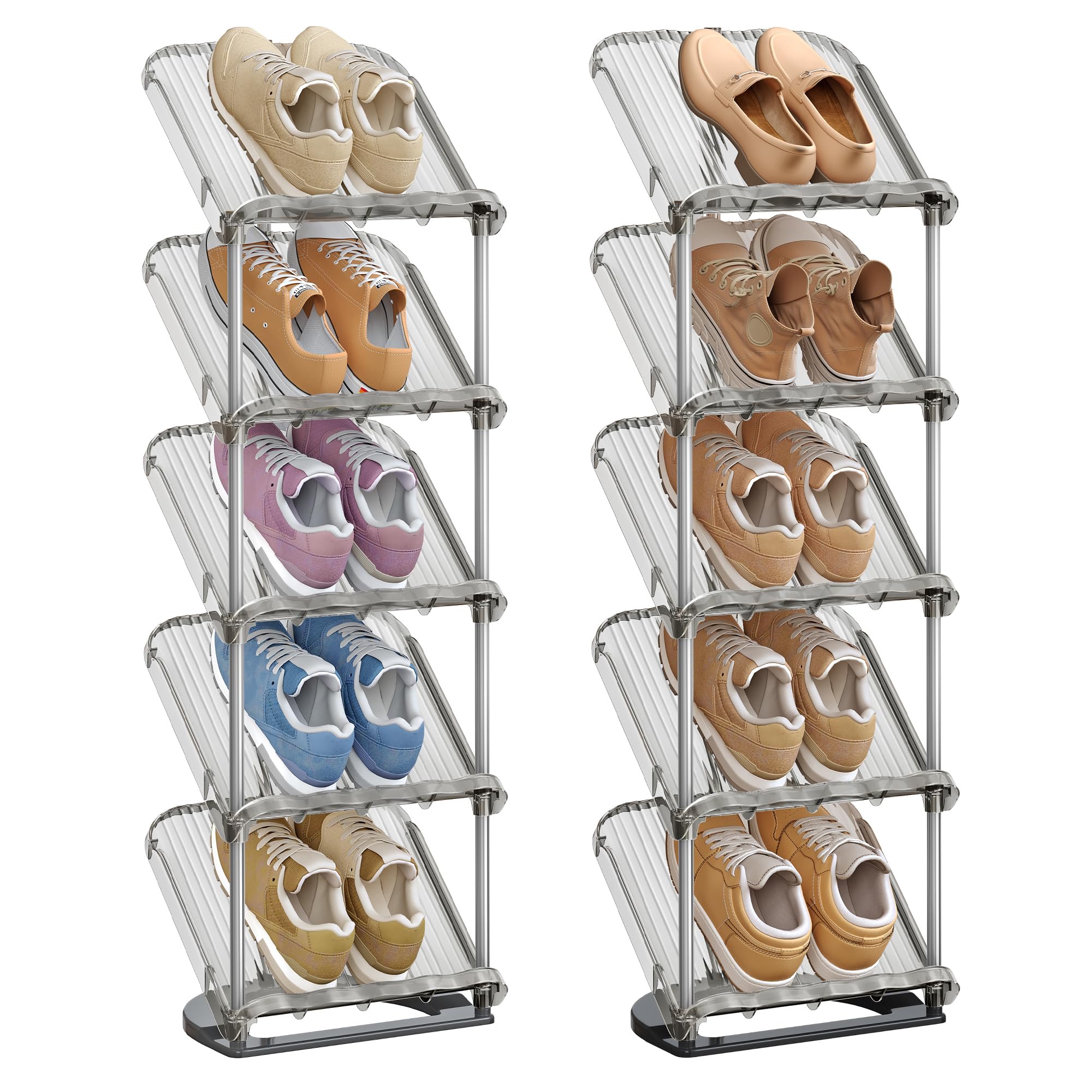 songmics-schuhregal-lpc049gz01-5-ebenen-schr-g-grau-24-5-x-28-4-x-102-5-cm image 7