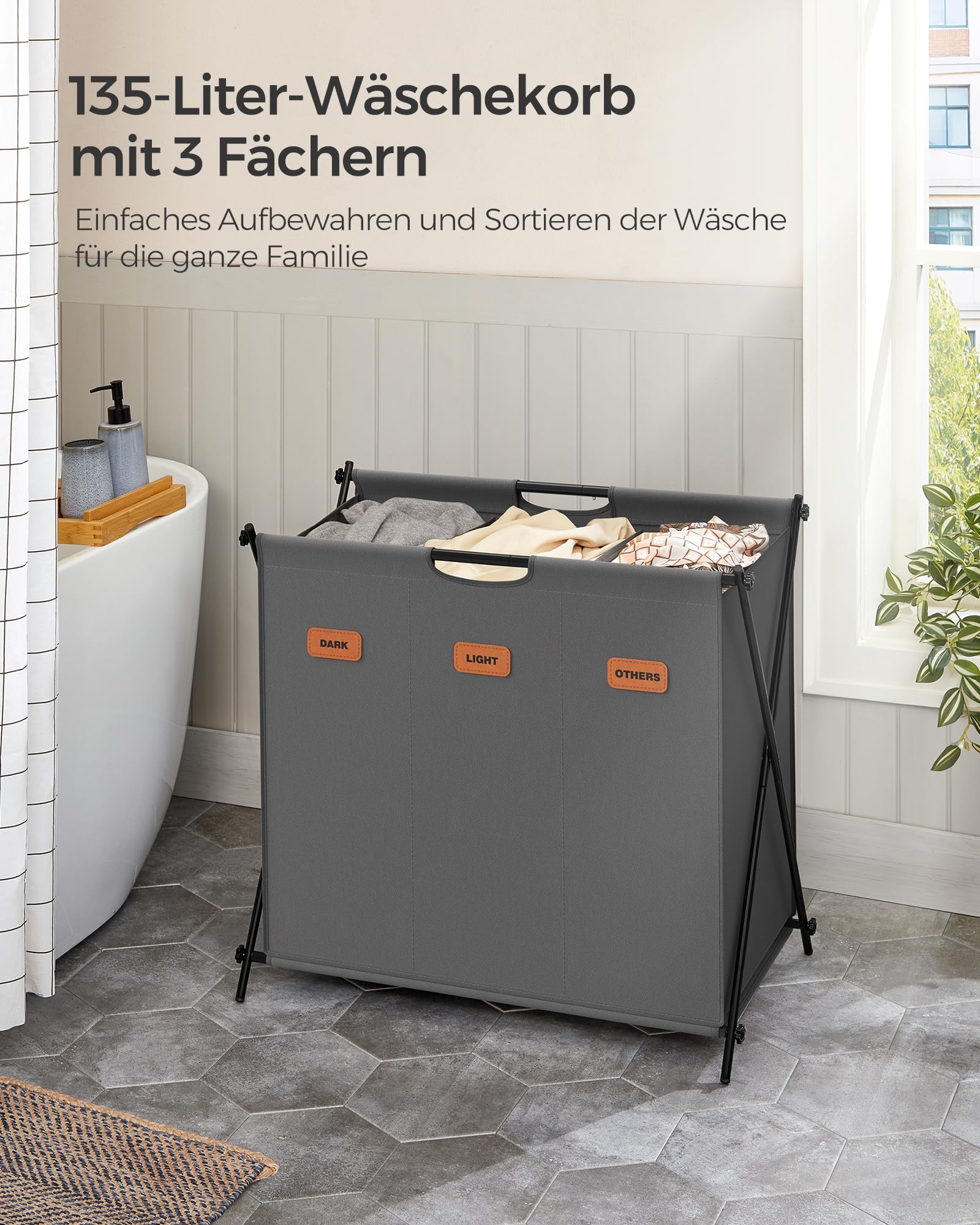 songmics-w-schekorb-lcb130g01-135-liter-3-f-cher-schiefergrau image 4