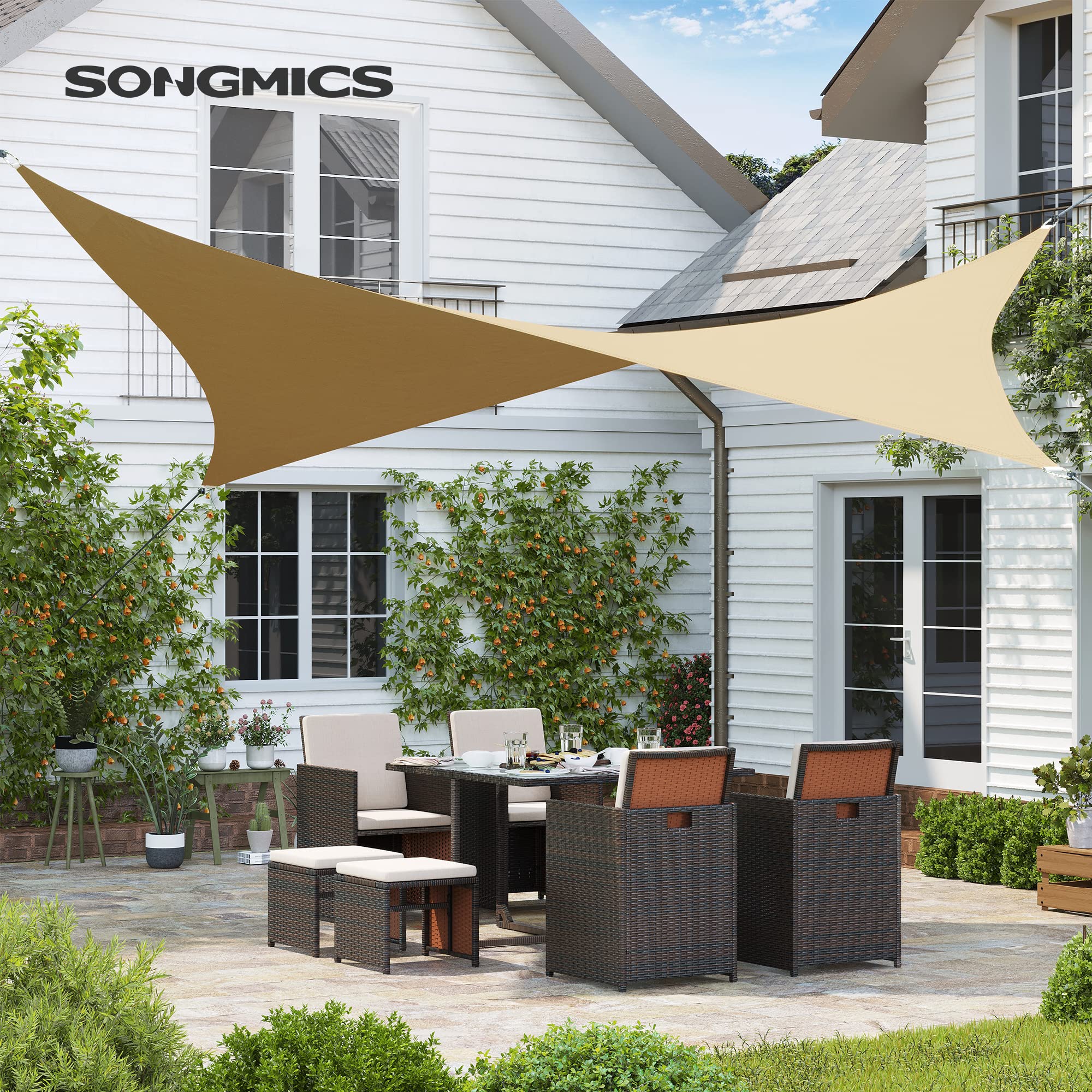 songmics-gss001y01-sonnensegel-3-7-x-2-4-m-hdpe-uv-schutz-sandgelb image 2