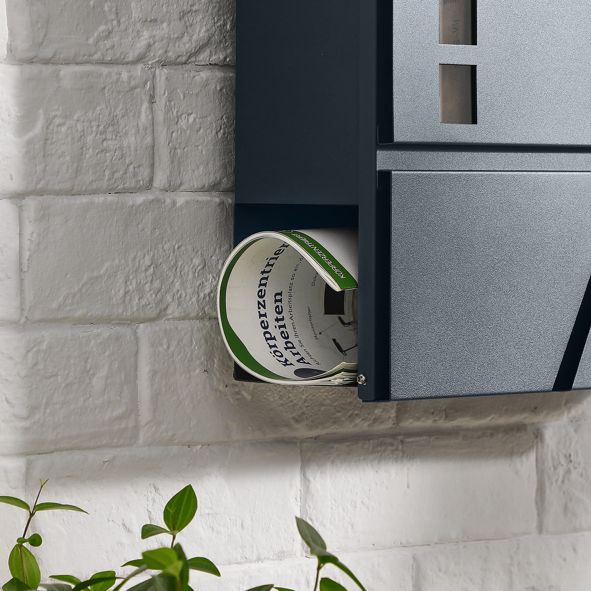 songmics-wandbriefkasten-mit-sichtfenster-und-zeitungsfach-anthrazit image 8