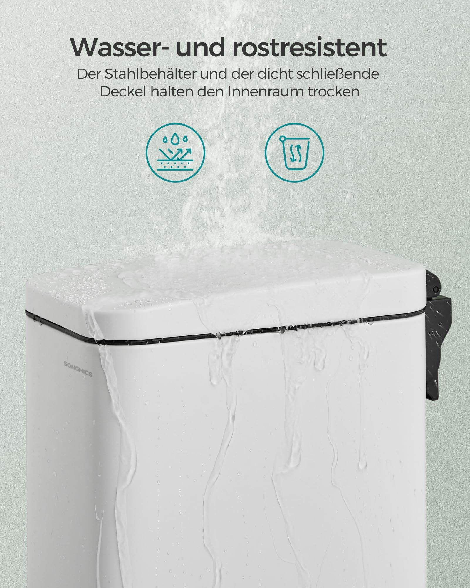 songmics-kosmetikeimer-5-liter-mit-deckel-edelstahl-tretm-lleimer image 4