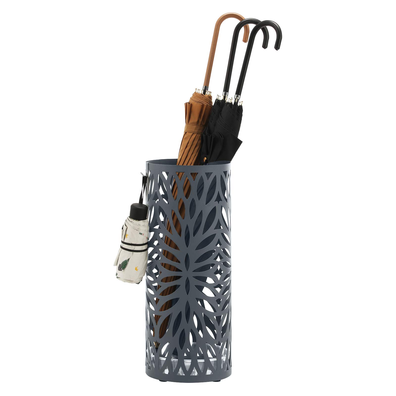 songmics-schirmst-nder-luc020g01-metall-anthrazit-19-5-x-49-cm image 2