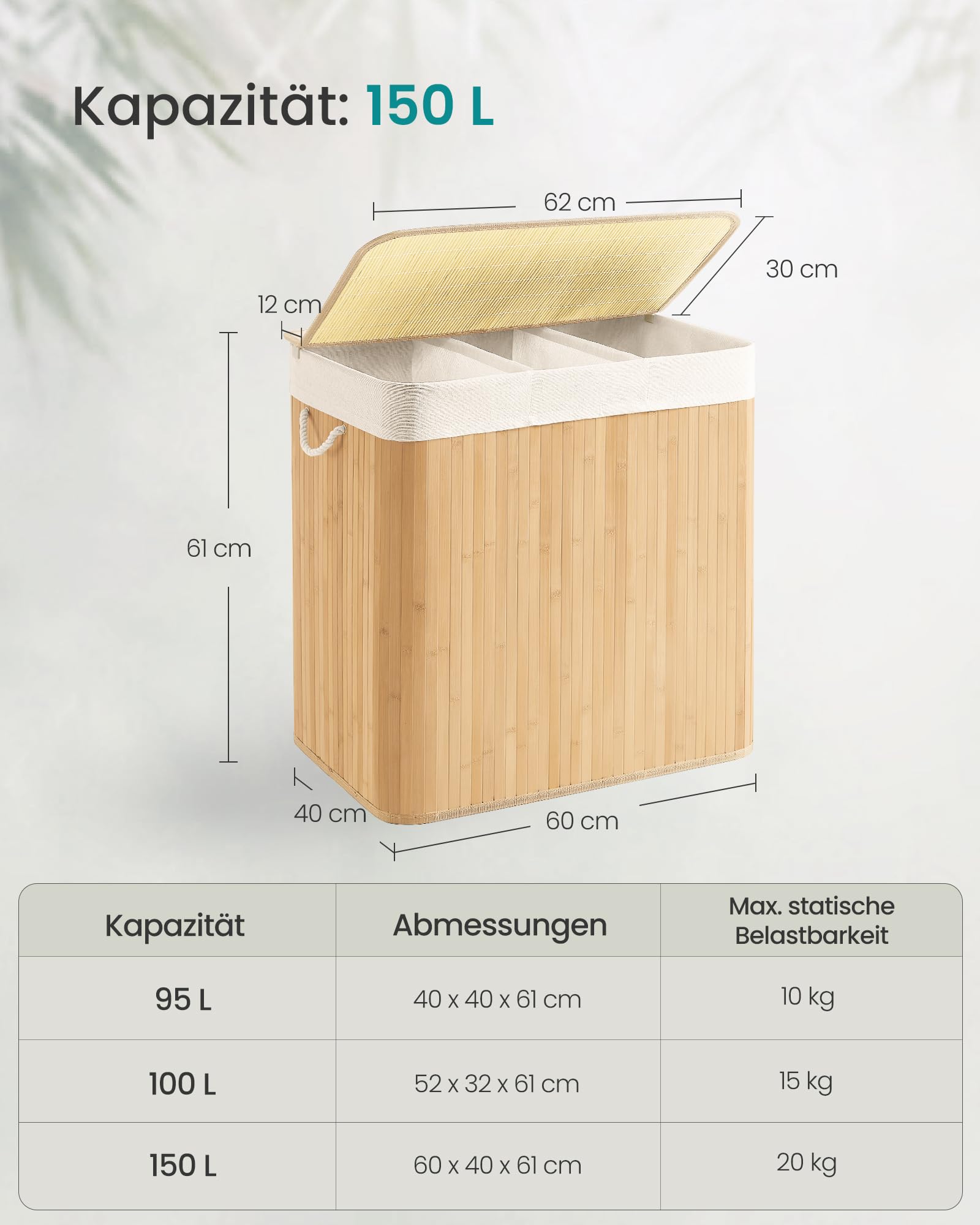 songmics-w-schekorb-3-f-cher-150l-mit-deckel-bambus-faltbar image 5