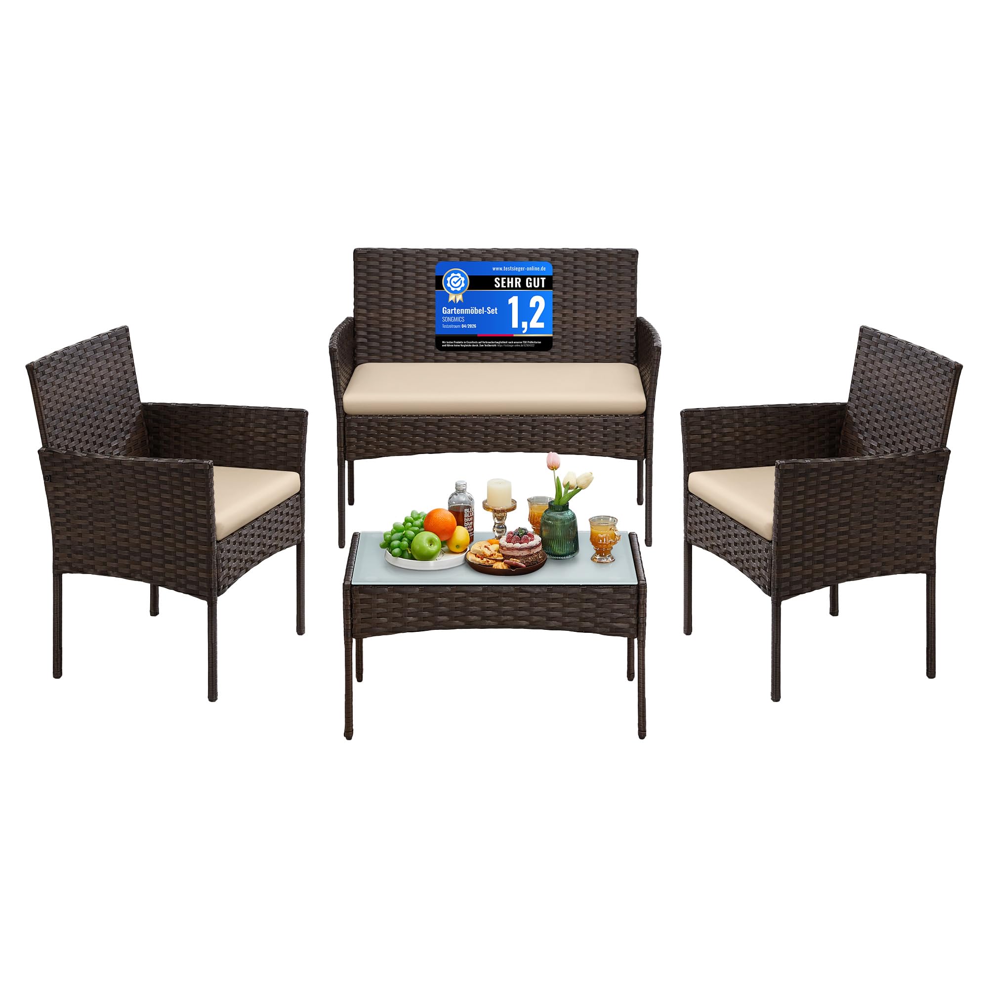 songmics-ggf004k05-gartenm-bel-set-pe-polyrattan-braun-taupe-lounge image 1