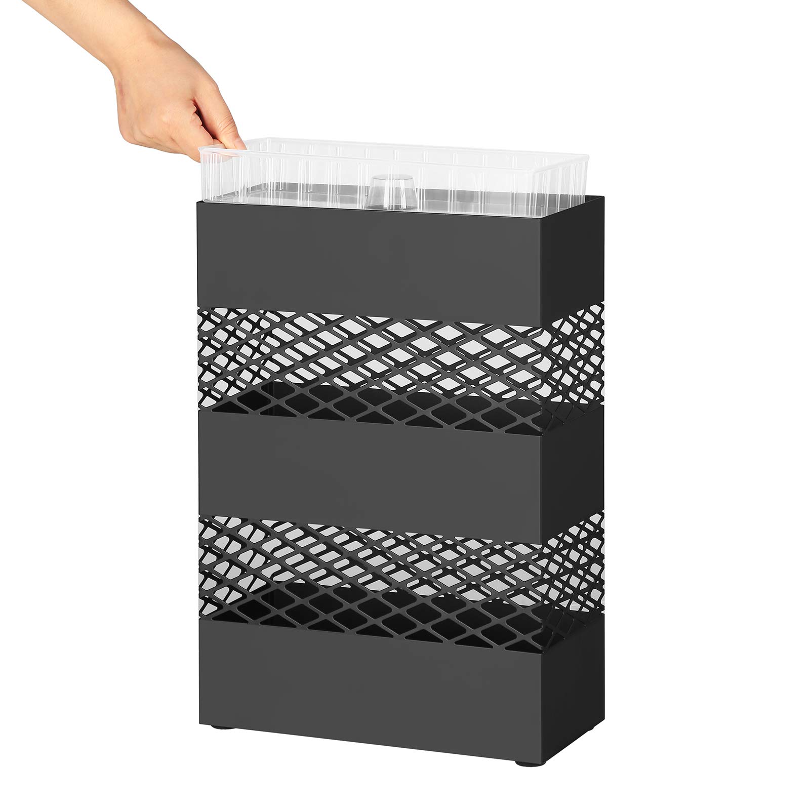 songmics-regenschirmst-nder-luc02bk-metall-schwarz-28-x-12-x-41-cm-mit-abtropfsc image 6