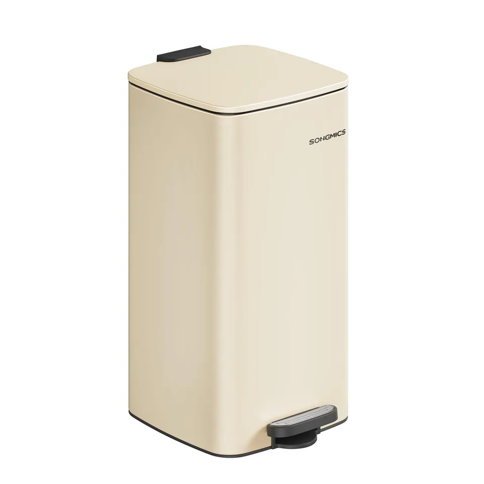 songmics-ltb593a02-tretm-lleimer-30l-stahl-sandbeige image 1