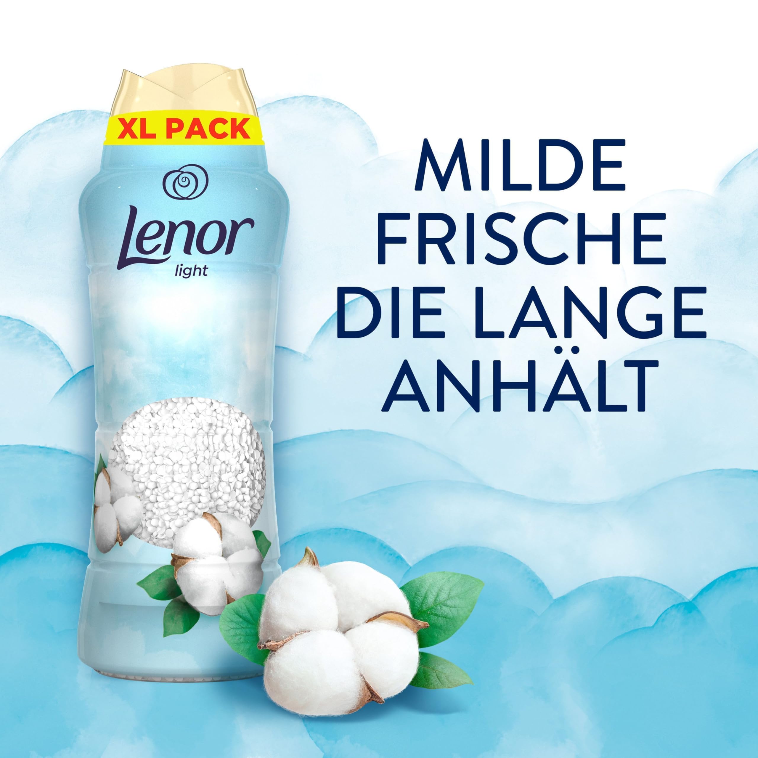 lenor-light-w-scheparf-m-frische-baumwollbl-te-735g image 2