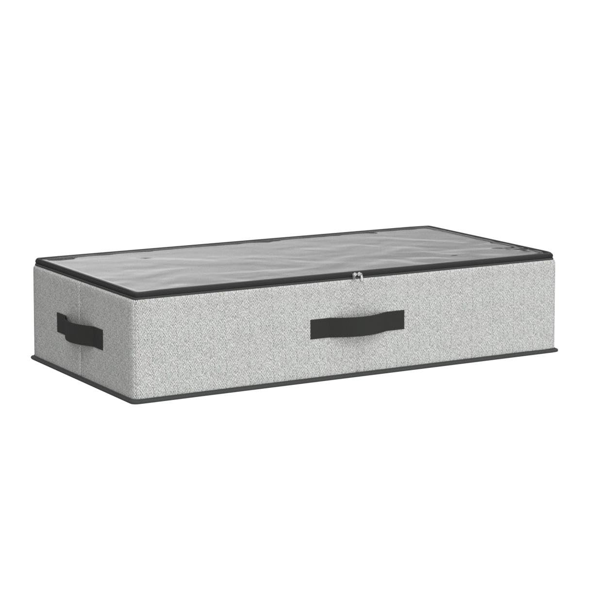 songmics-unterbett-aufbewahrungsbox-2er-set-faltbar-grau image 4