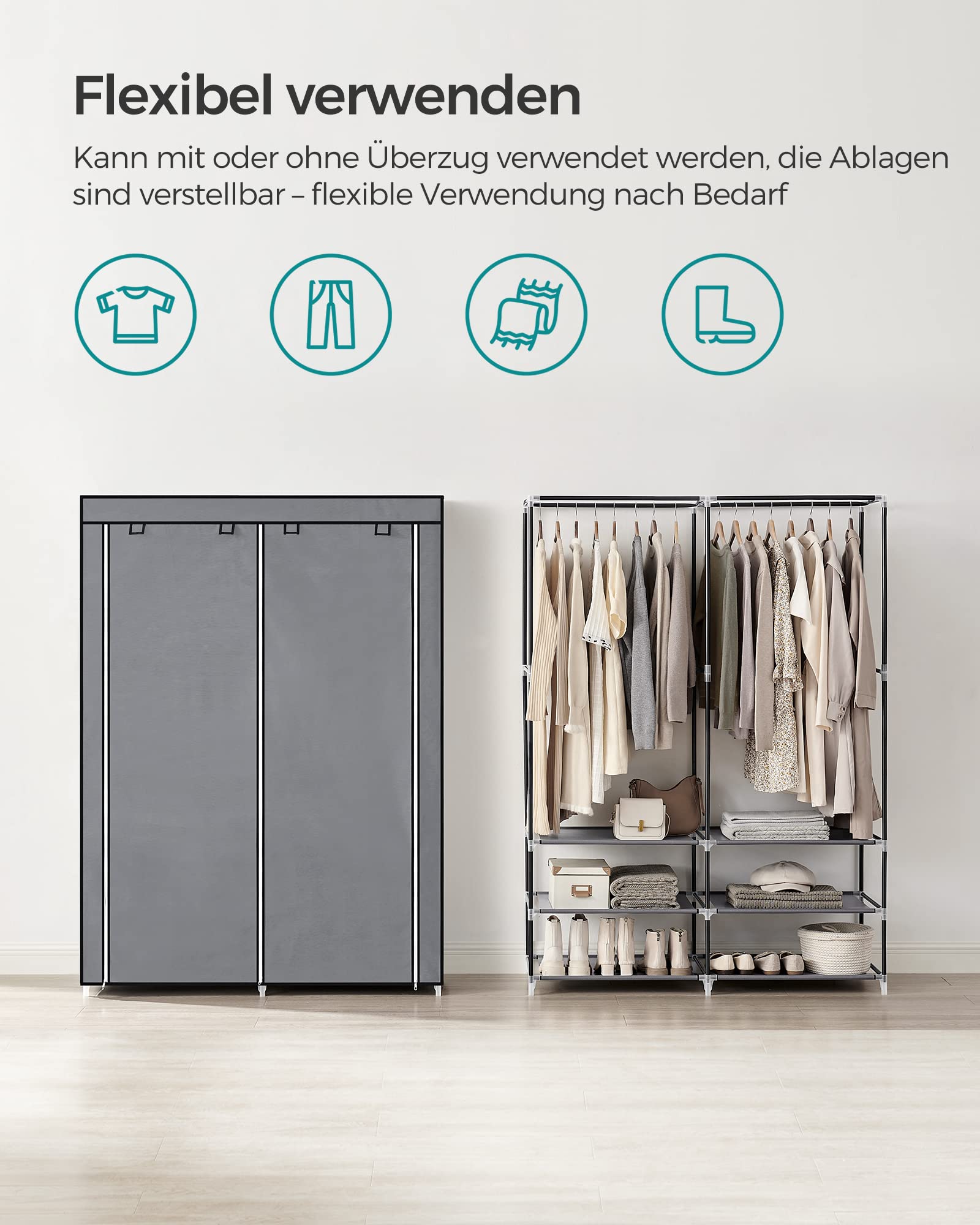songmics-stoffschrank-ryg008g02-kleiderschrank-45-x-127-x-176-cm-grau image 3