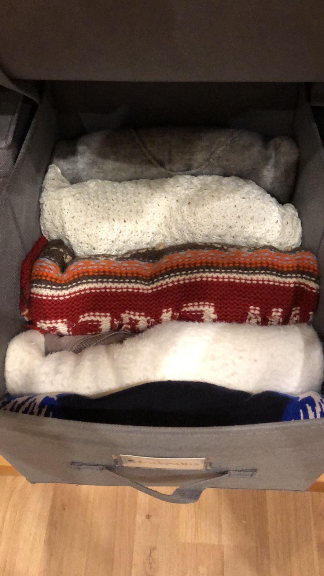Ordnung im Schrank