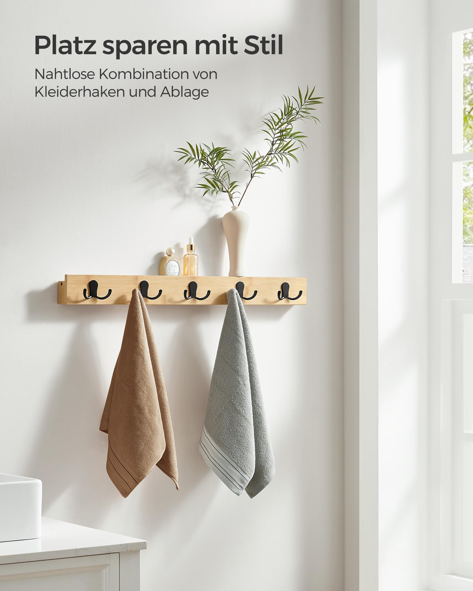 songmics-wandgarderobe-lcr005n01-naturbeige-bambus-5-haken image 4