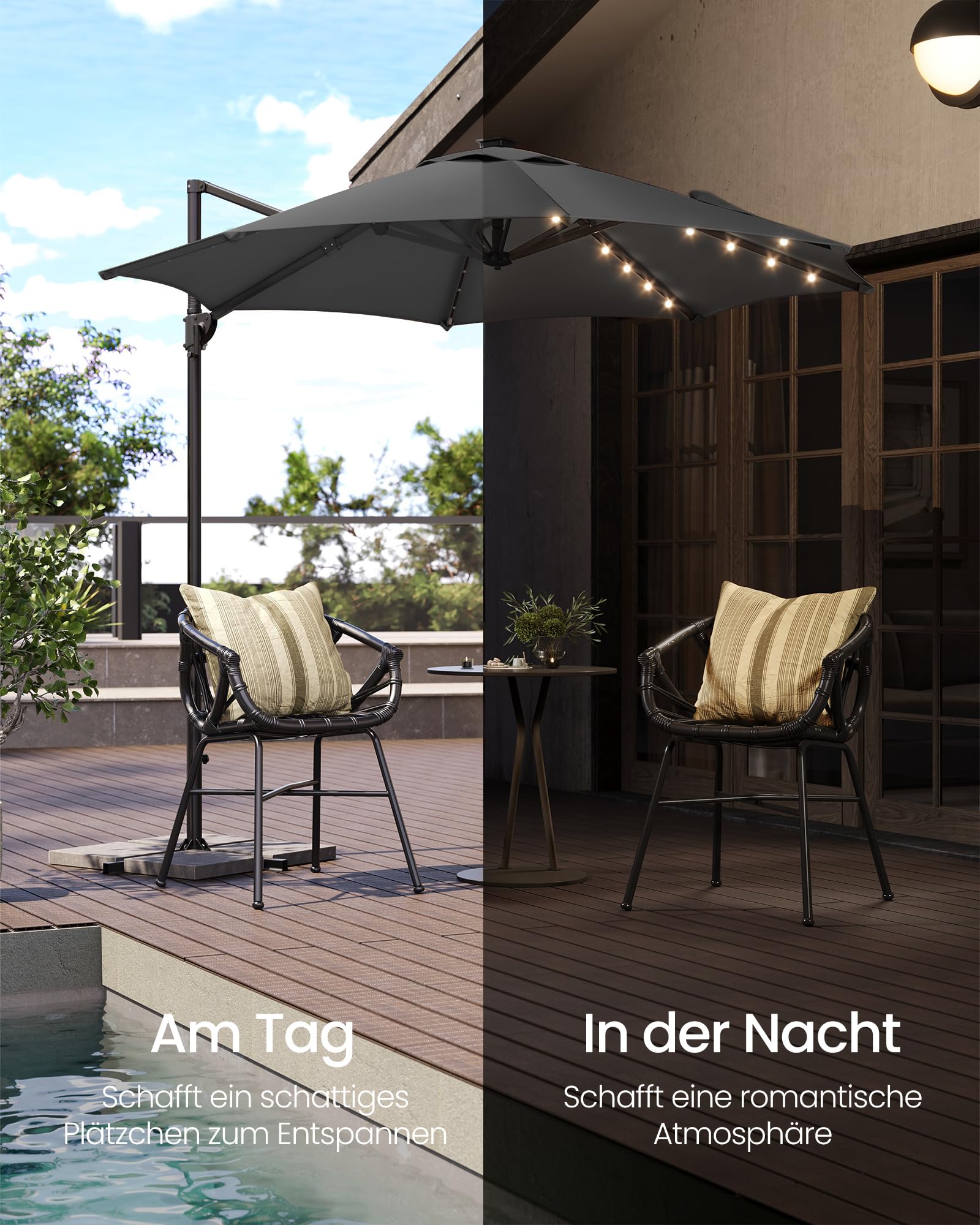 songmics-ampelschirm-300-cm-mit-28-solar-led-upf-50-grau image 4