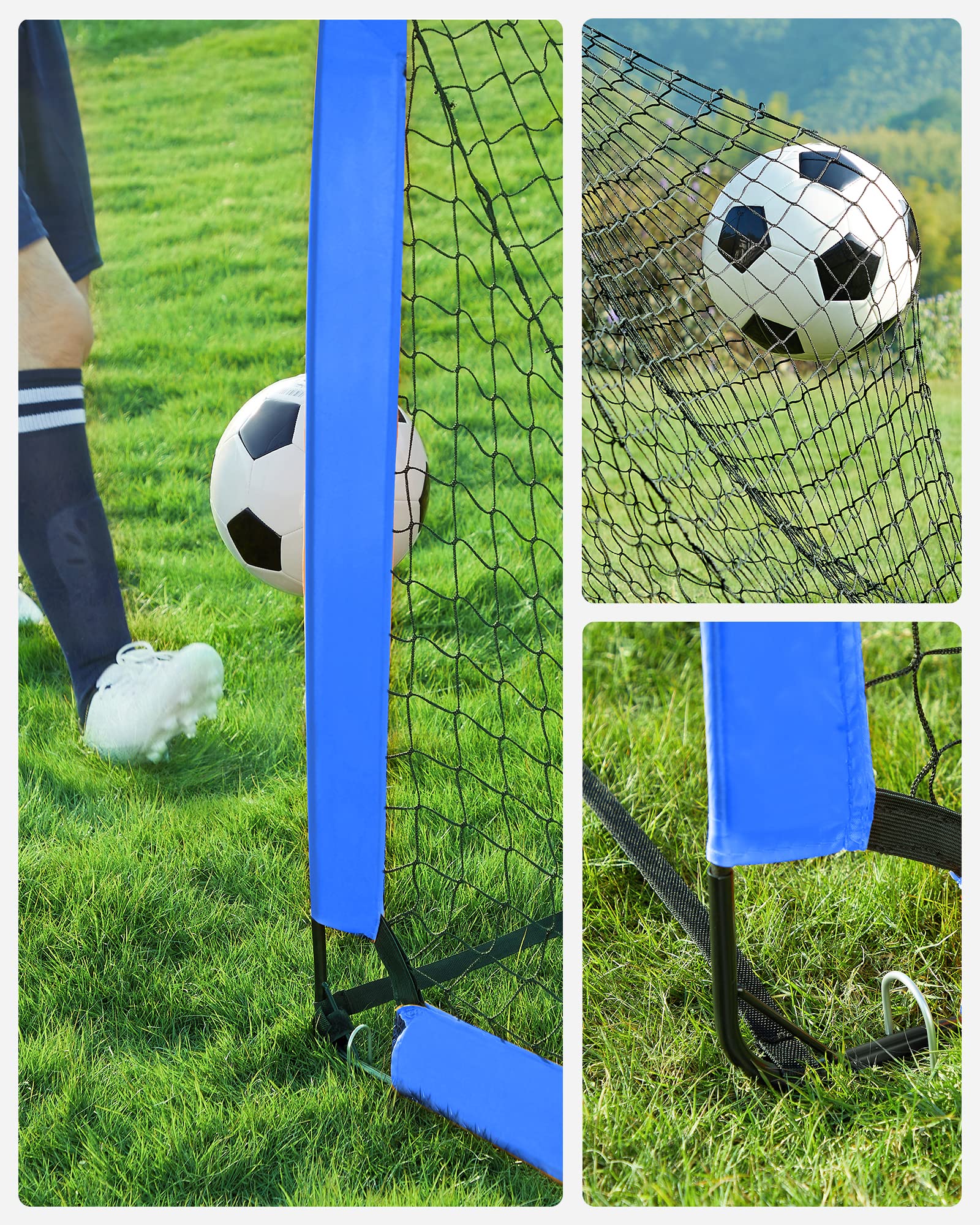 songmics-fu-balltor-kinder-2er-set-tragbar-faltbar image 8