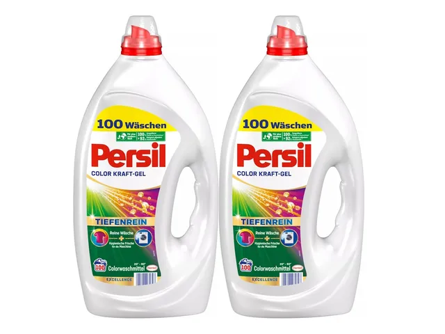 persil-color-kraft-gel-fl-ssigwaschmittel-2-x-100-waschladungen image 1