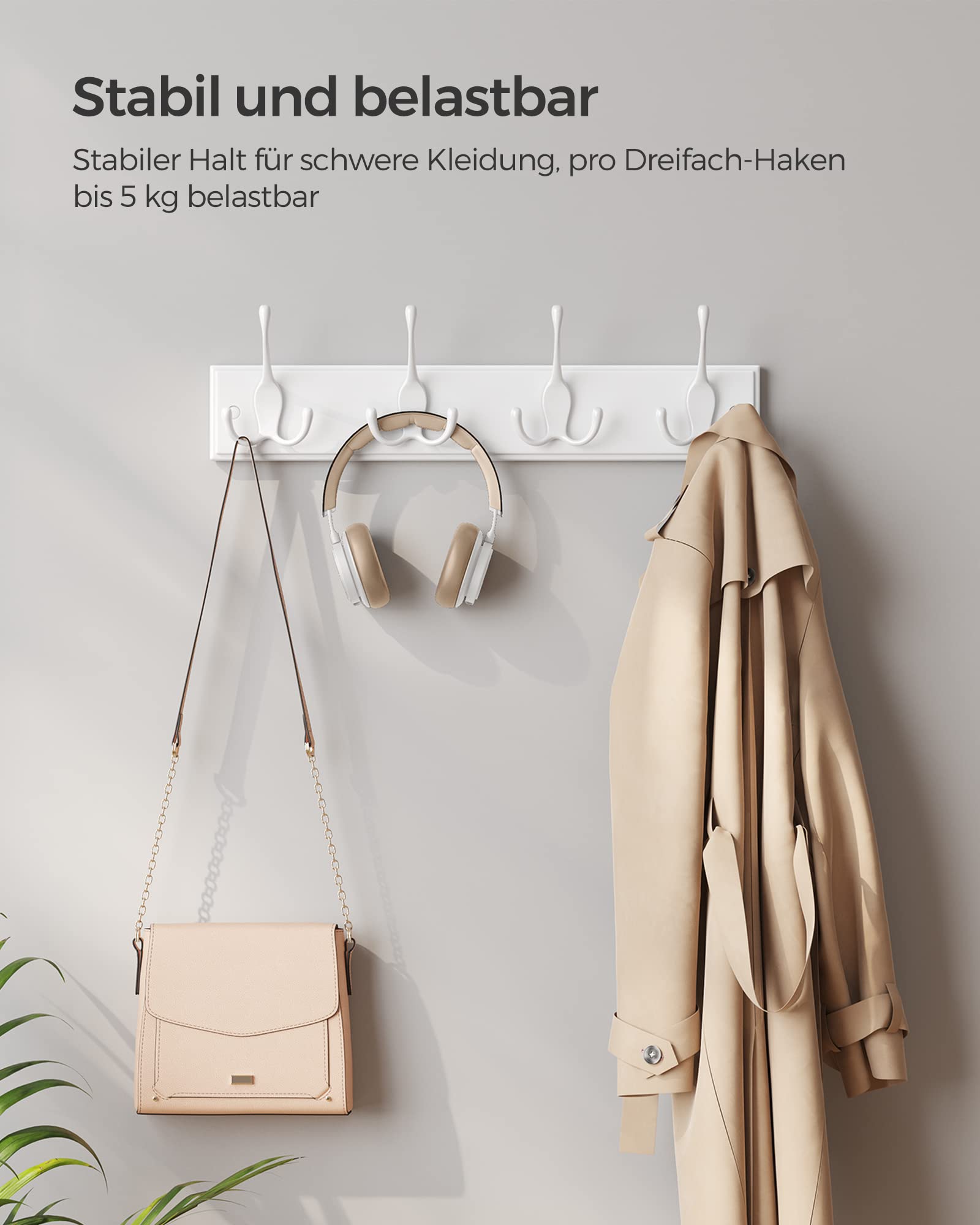 songmics-wandgarderobe-lhr30wt-4-dreifach-haken-hellwarmwei image 4