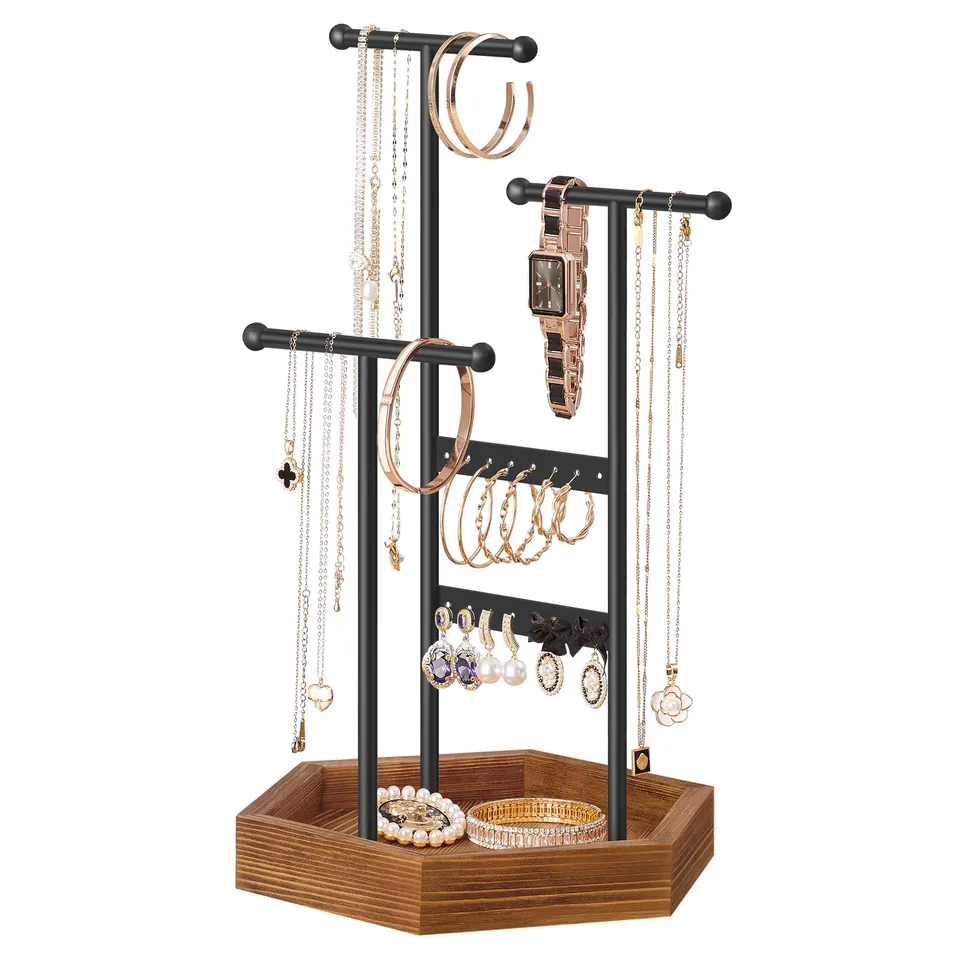 songmics-jjs03cb-schmuckst-nder-4-bereiche-schwarz-karamellbraun image 1