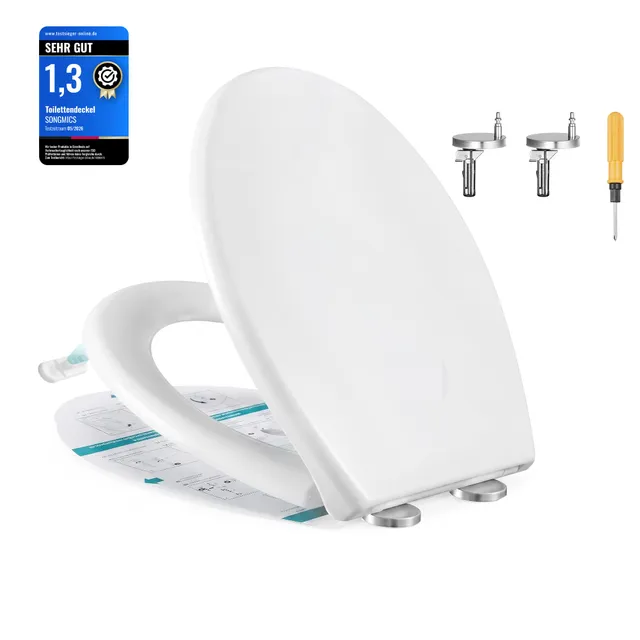 songmics-toilettendeckel-mit-absenkautomatik-o-form-urea-duroplast image 1