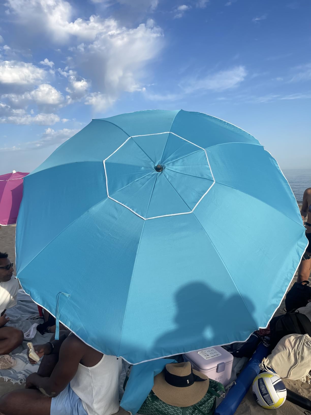 Perfekter Schatten am Balkon