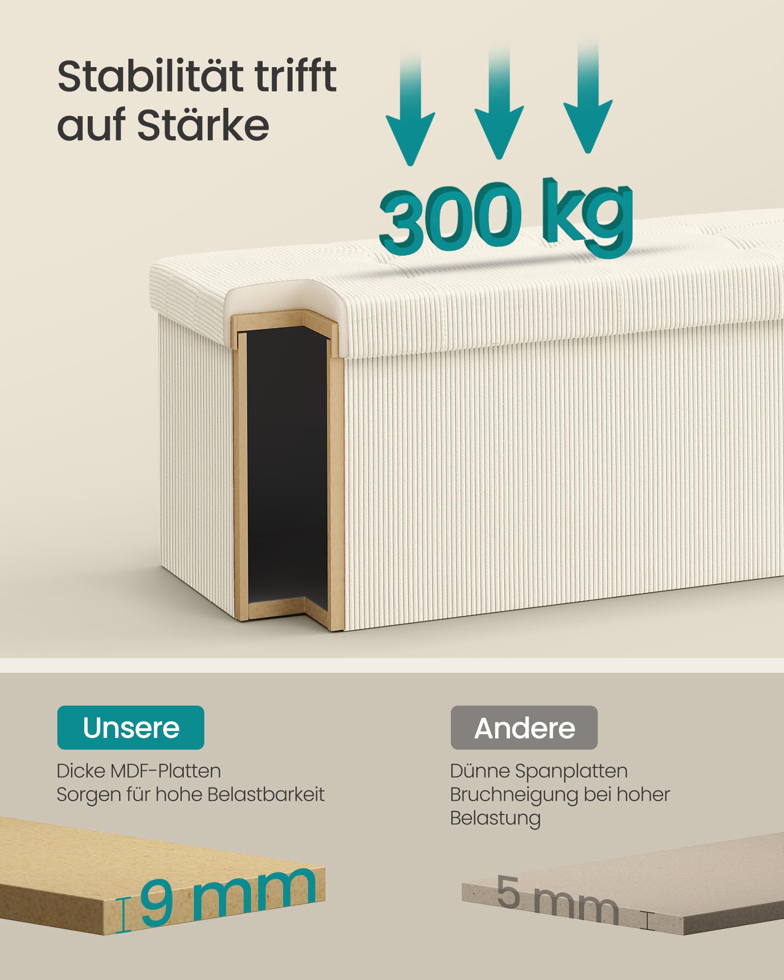 songmics-sitzbank-lsf604w01-110-cm-mit-stauraum-131-l-bis-300-kg-cremewei image 5
