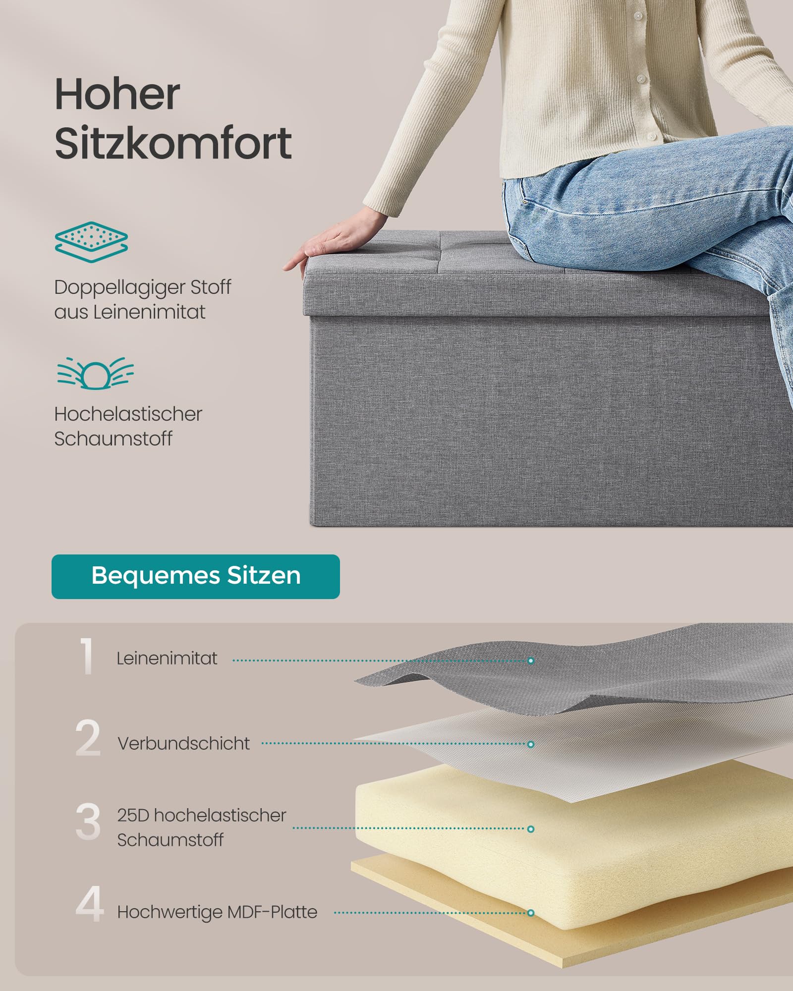 songmics-sitztruhe-lsf47g-sitzhocker-mit-stauraum-38-x-76-x-38-cm-aschgrau image 6