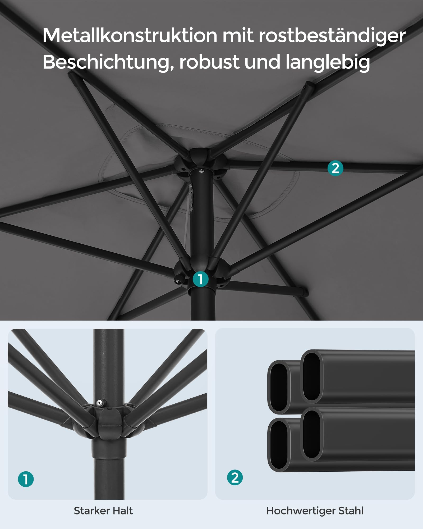 songmics-sonnenschirm-300-x-200-cm-upf-50-rechteckig-ohne-st-nder image 6