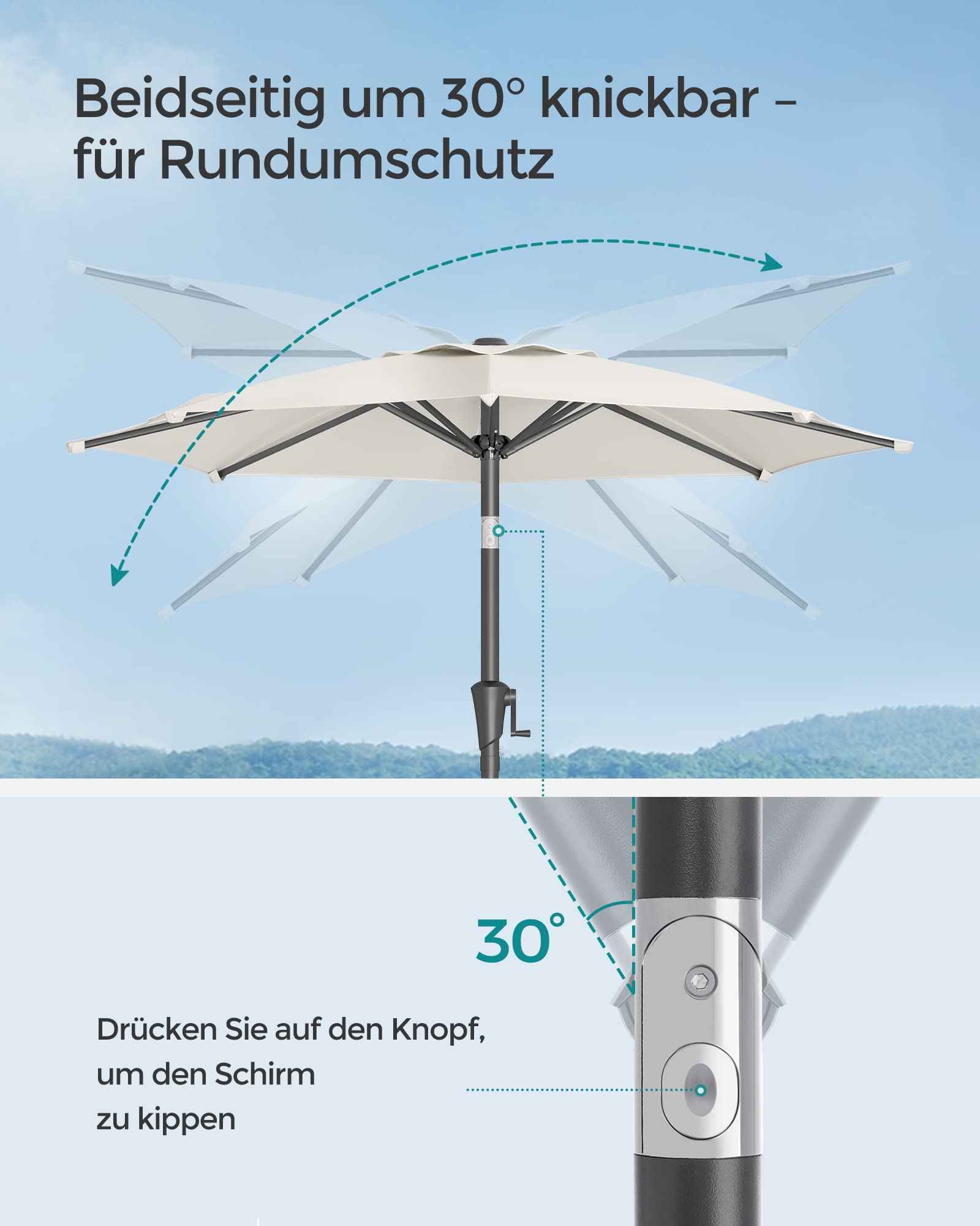 songmics-sonnenschirm-gpu202m01-200-cm-upf-50-beige-ohne-st-nder image 4