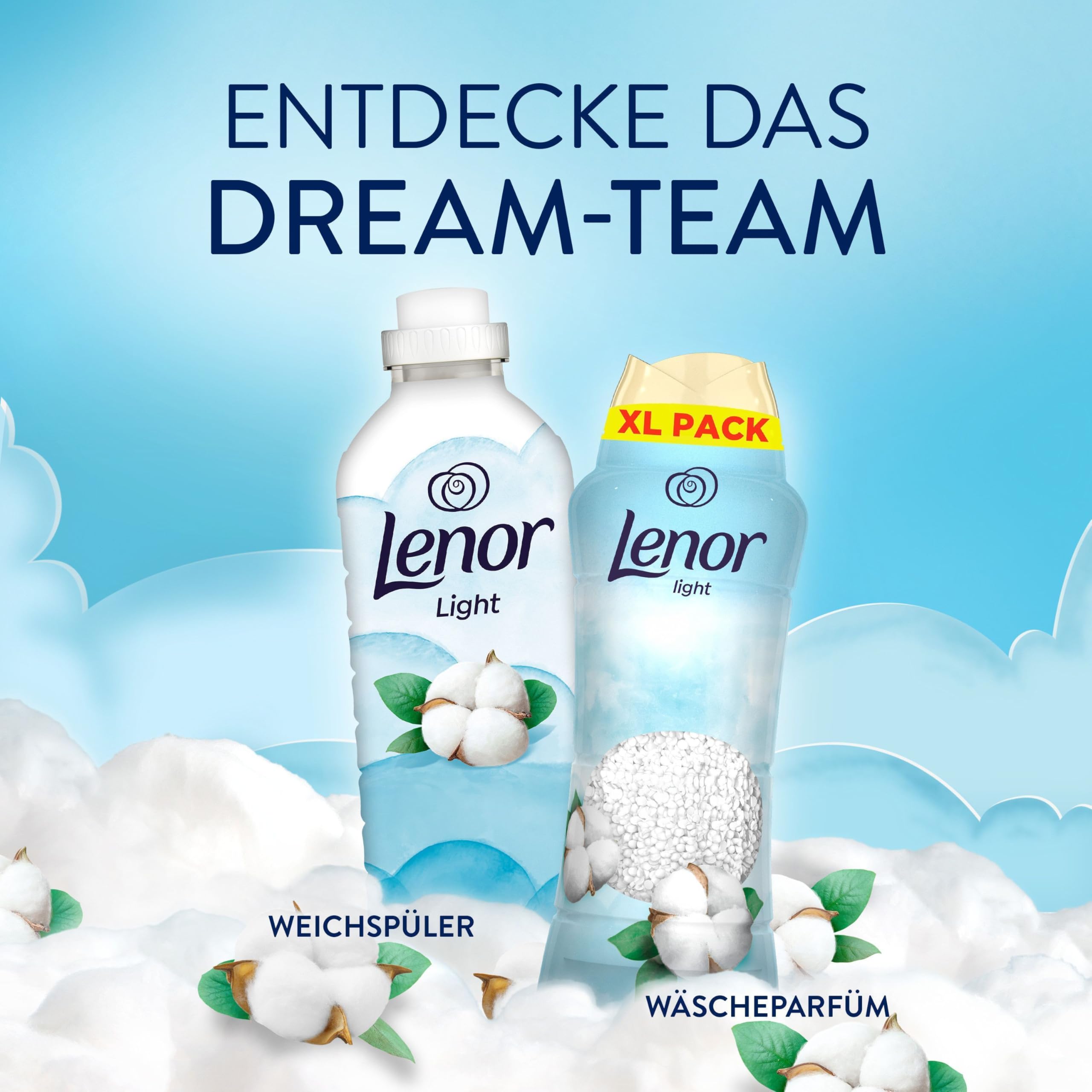 lenor-light-w-scheparf-m-frische-baumwollbl-te-735g image 7