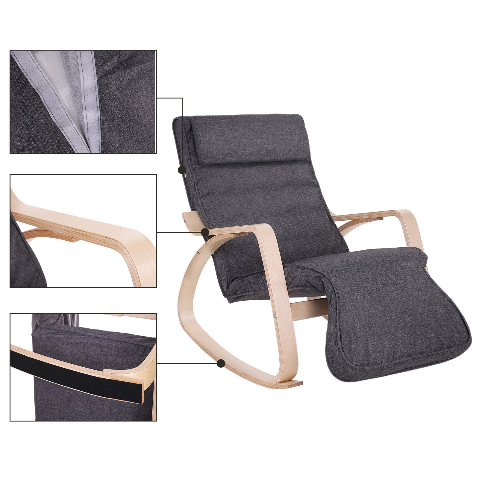 songmics-schaukelstuhl-relaxstuhl-mit-5-fach-verstellbarer-fu-st-tze-bis-150-kg image 6