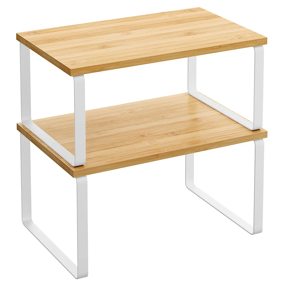 songmics-kcs02nw-gew-rzregal-2er-set-k-chen-organizer-stapelbar-wolkenwei-naturb image 1