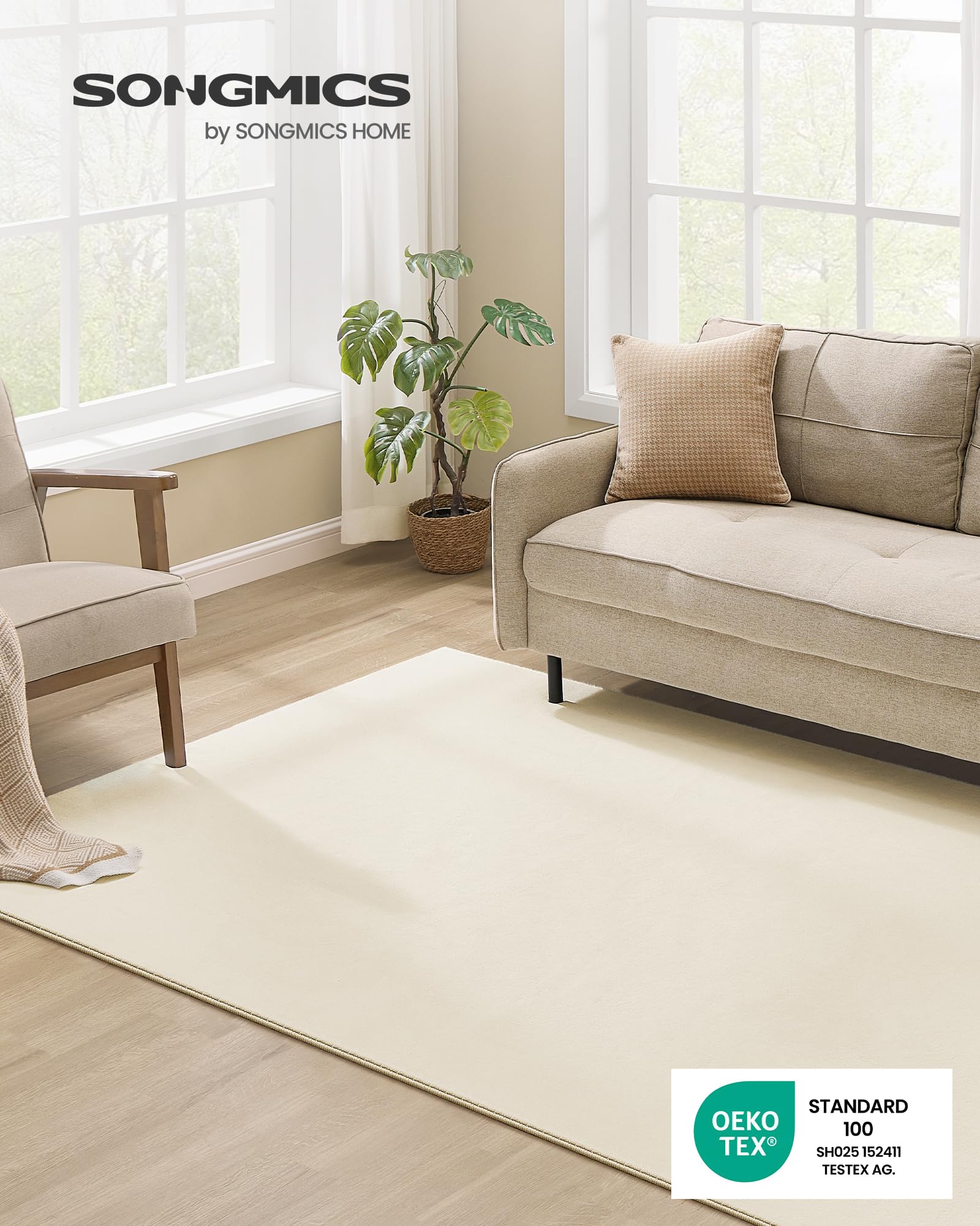 songmics-teppich-tar013lz02-160-x-230-cm-cappuccinobeige-waschbar image 4
