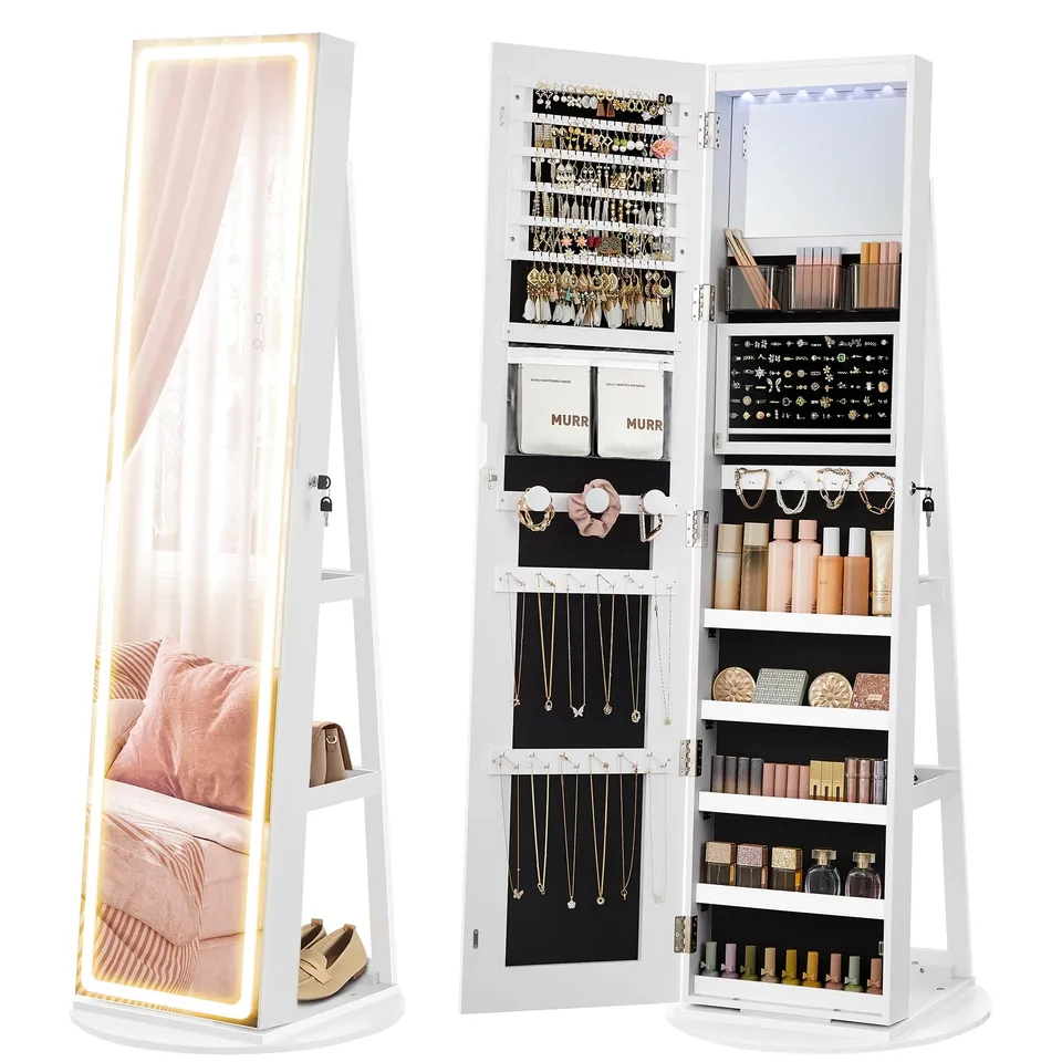 songmics-schmuckschrank-mit-led-spiegel-abschlie-bar-wolkenwei-jjc008w03 image 1