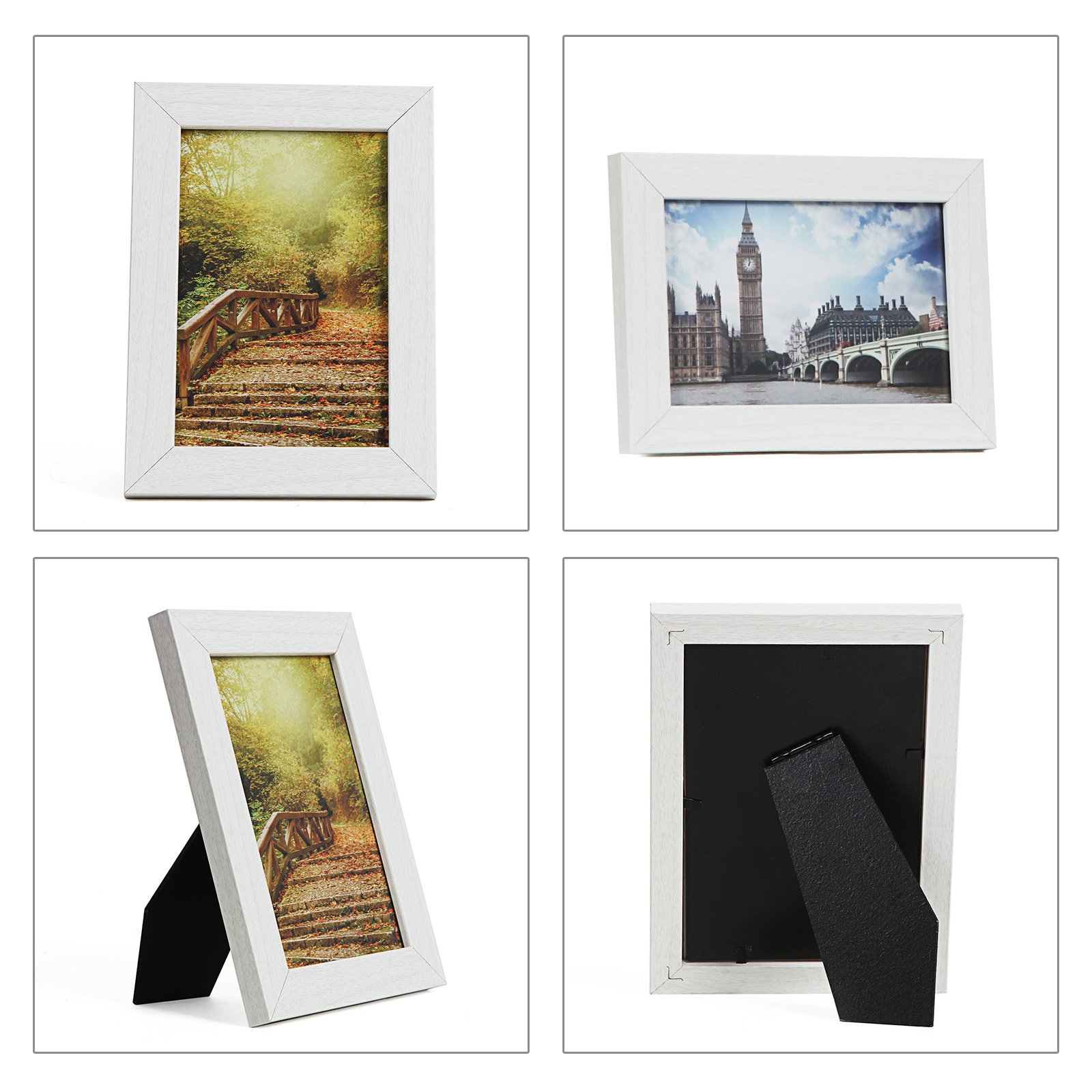 songmics-bilderrahmen-collage-rpf112w-f-r-12-fotos-10-x-15-cm-wei-mit-holzmaseru image 8