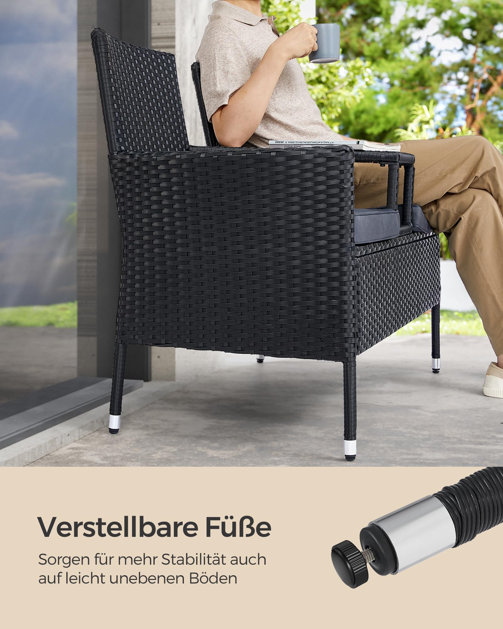 songmics-gartenbank-ggf022b01-2-in-1-balkonsofa-mit-tisch-aus-pe-polyrattan-schw image 4