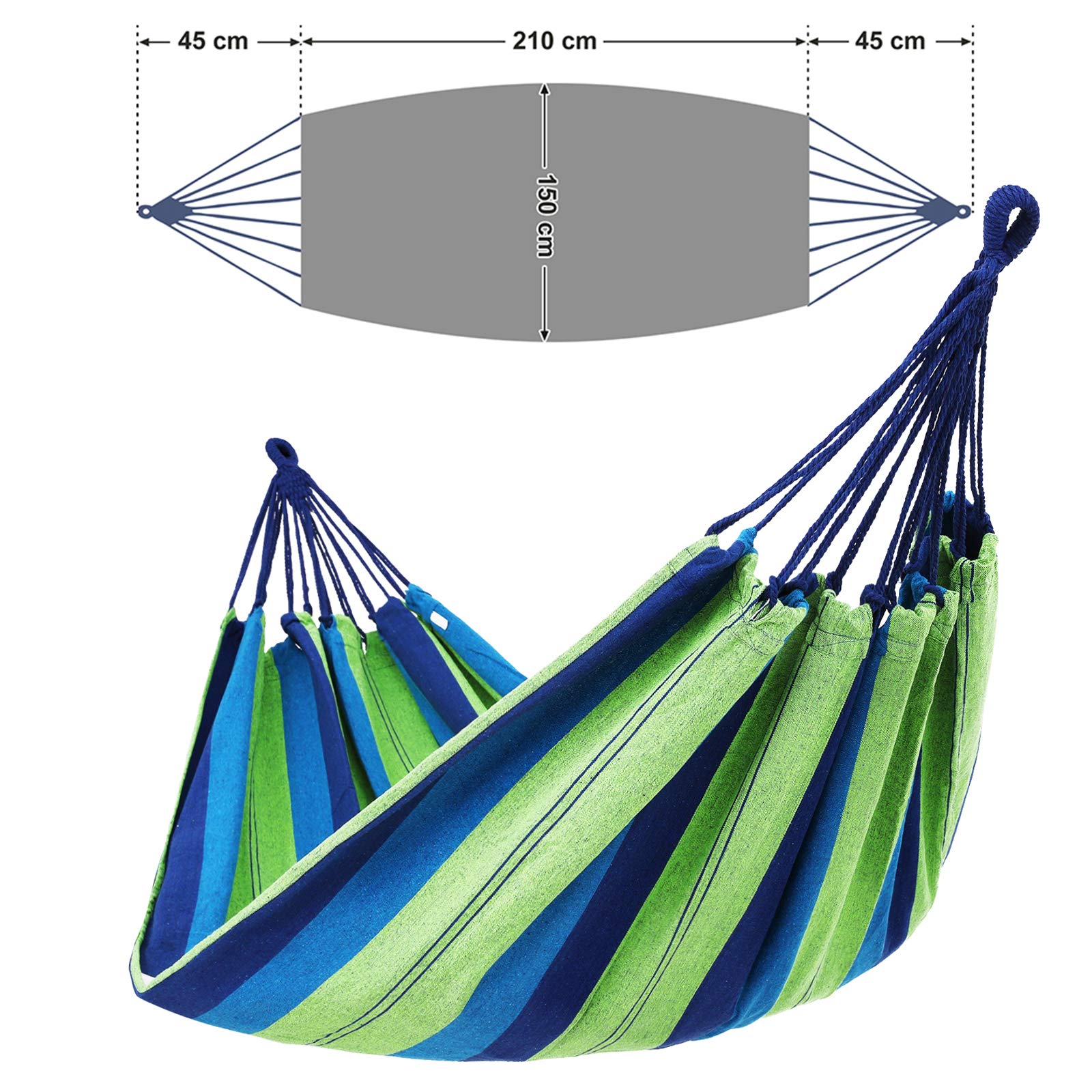 songmics-h-ngematte-gdc15l-doppel-210-x-150-cm-bis-300-kg-gr-n-blau image 3