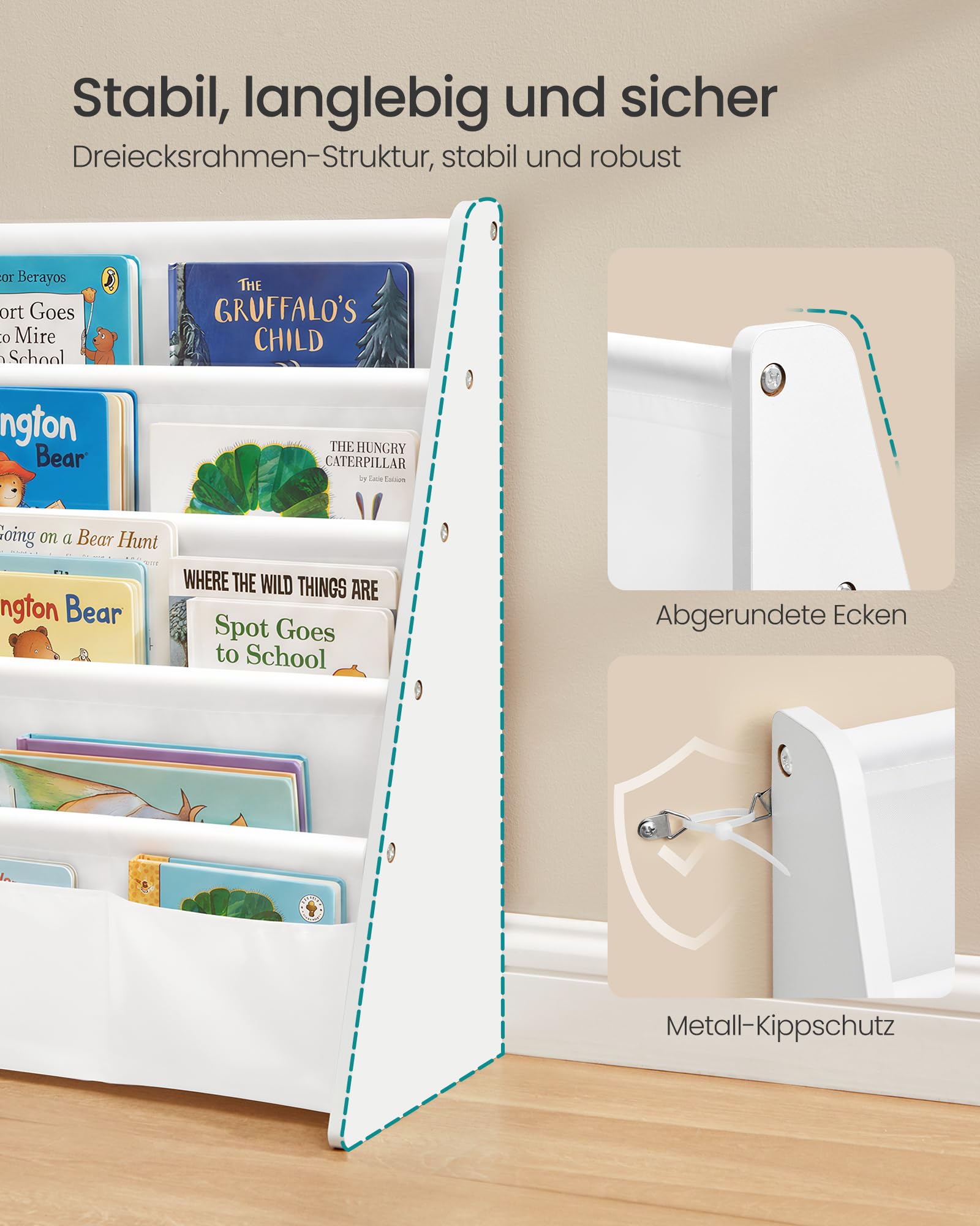 songmics-teza-b-cherregal-kinder-4-ebenen-62-4-x-25-x-60-cm-wolkenwei image 5