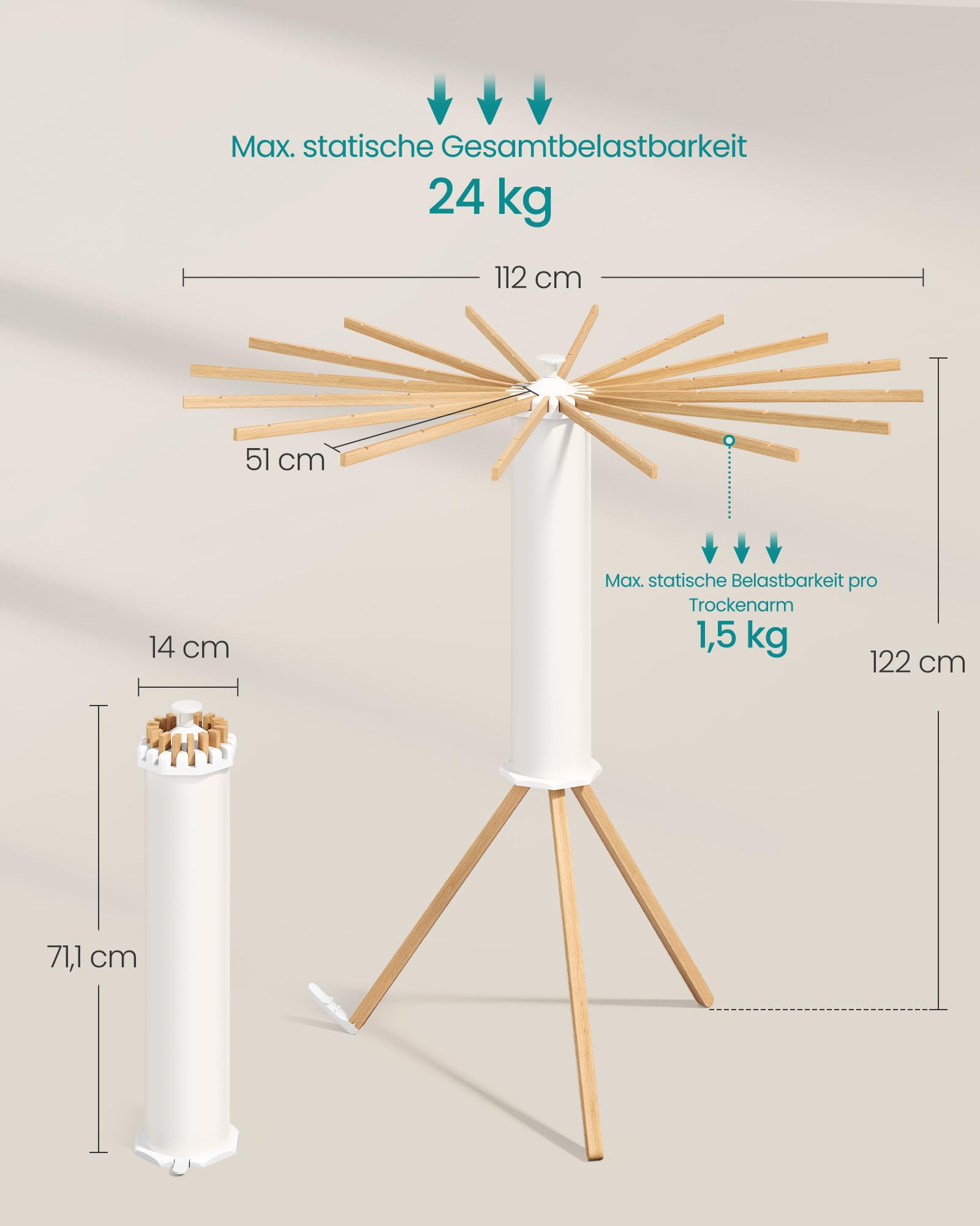songmics-w-schest-nder-klappbar-drehbar-16-arme-aus-holz image 6