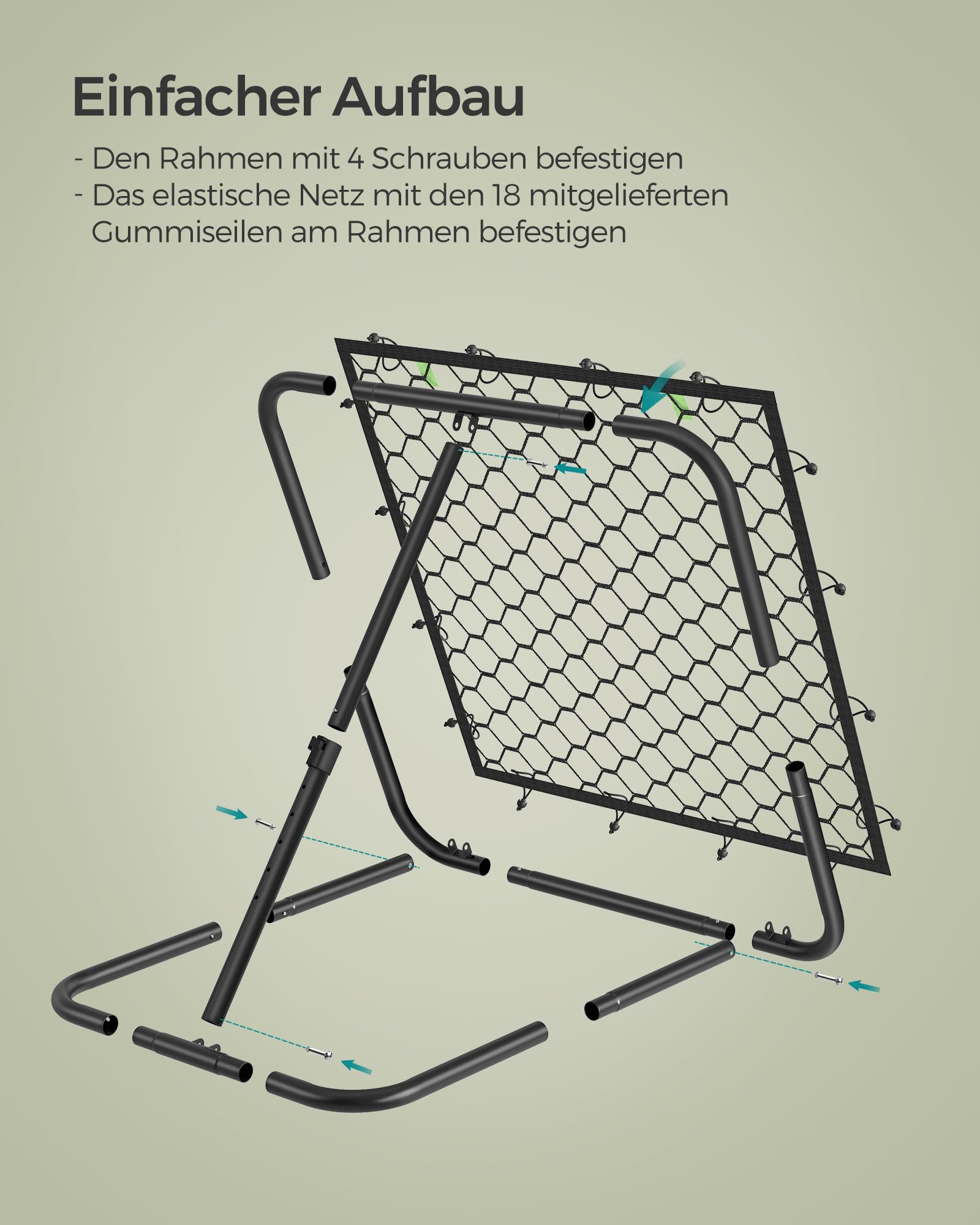songmics-fu-ball-rebounder-tor-tragbar-winkelverstellbar image 7