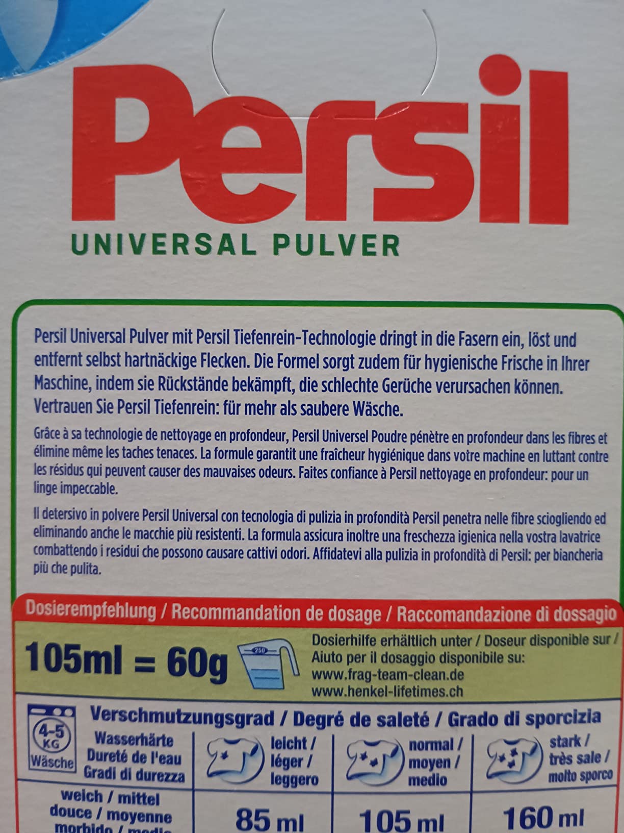 Immer wieder Persil