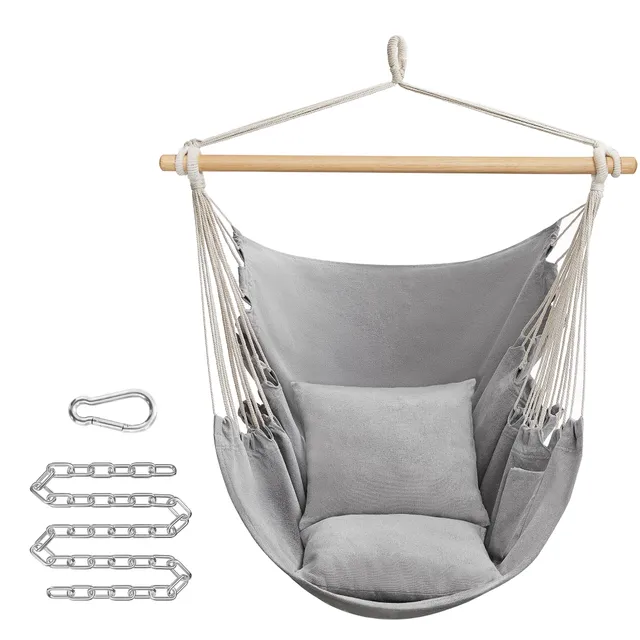 songmics-h-ngesessel-gdc187g01-taubengrau-150-kg-mit-2-kissen image 1