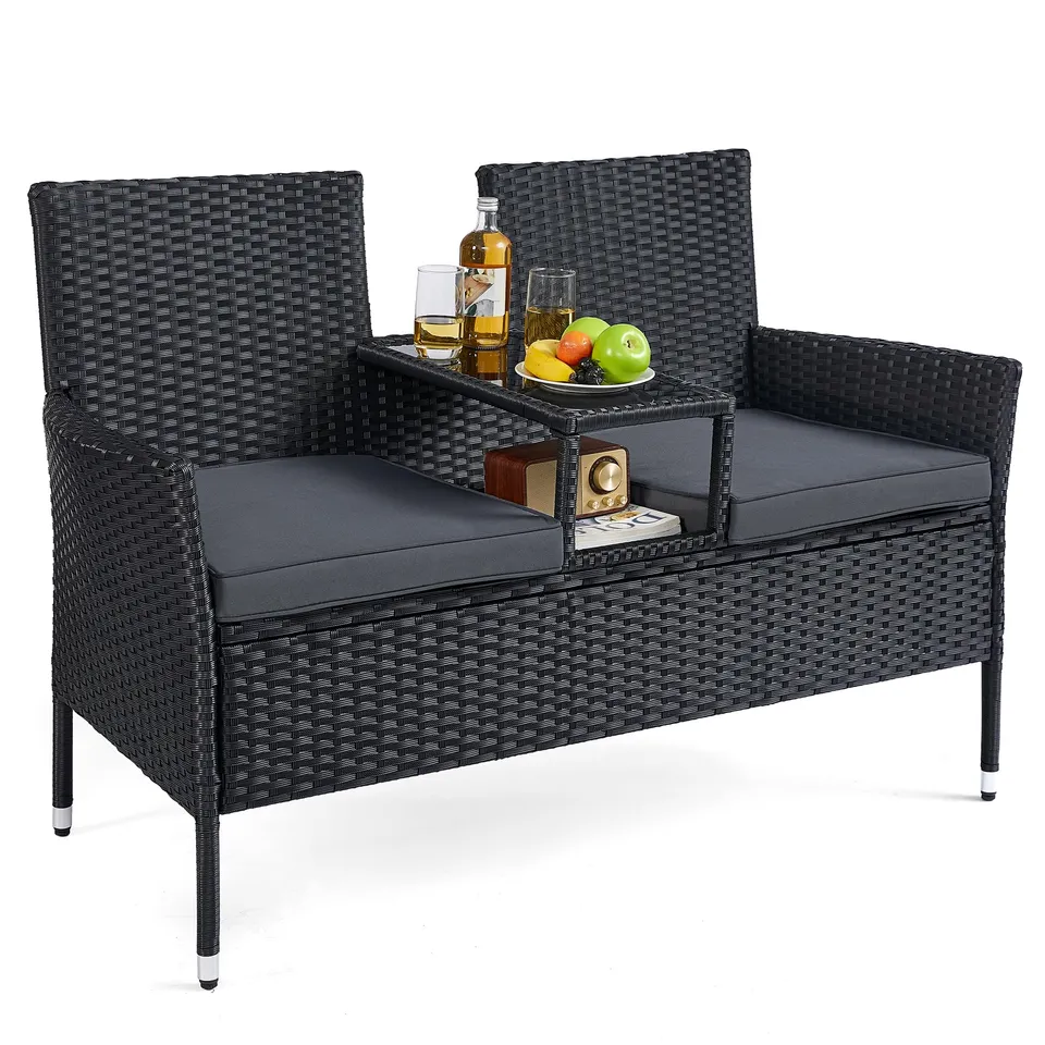 songmics-gartenbank-ggf022b01-2-in-1-balkonsofa-mit-tisch-aus-pe-polyrattan-schw image 1