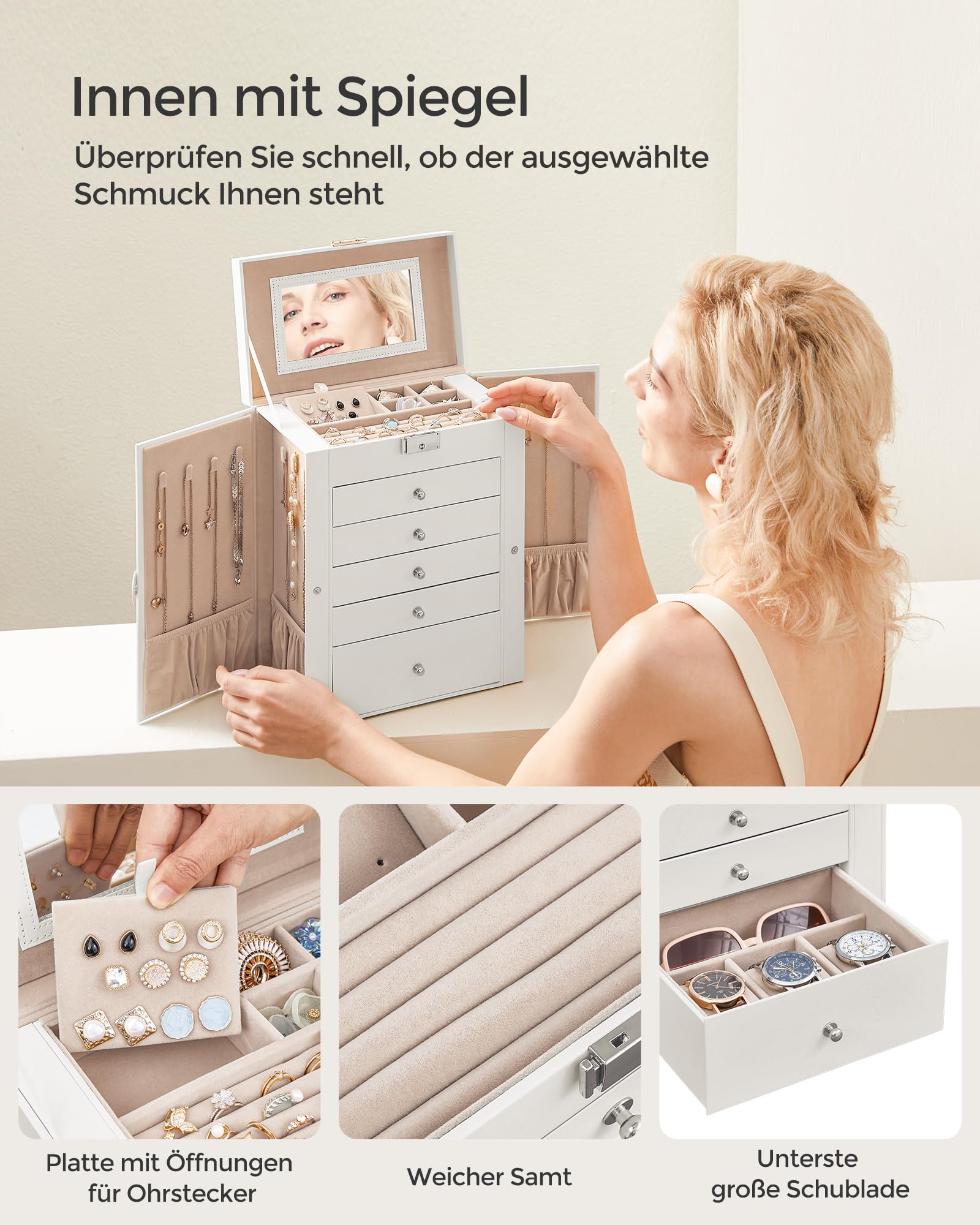 songmics-jbc152w01-schmuckk-stchen-6-ebenen-mit-spiegel-abschlie-bar-wei image 5
