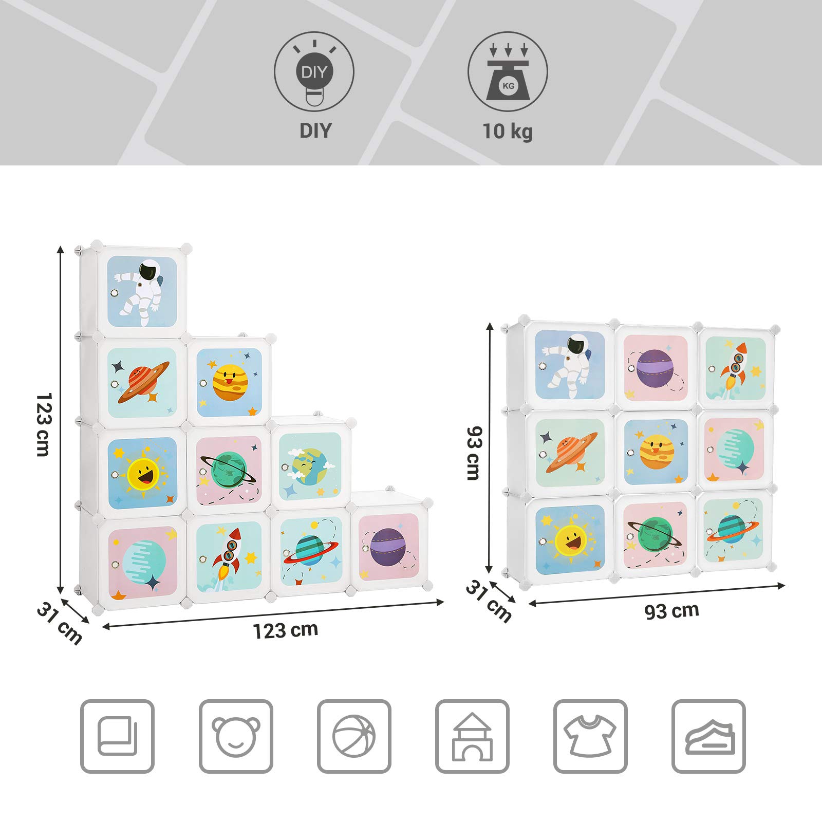 songmics-aufbewahrungsschrank-f-r-kinder-lpc903w01-10-w-rfel-modular-mit-t-ren-k image 8
