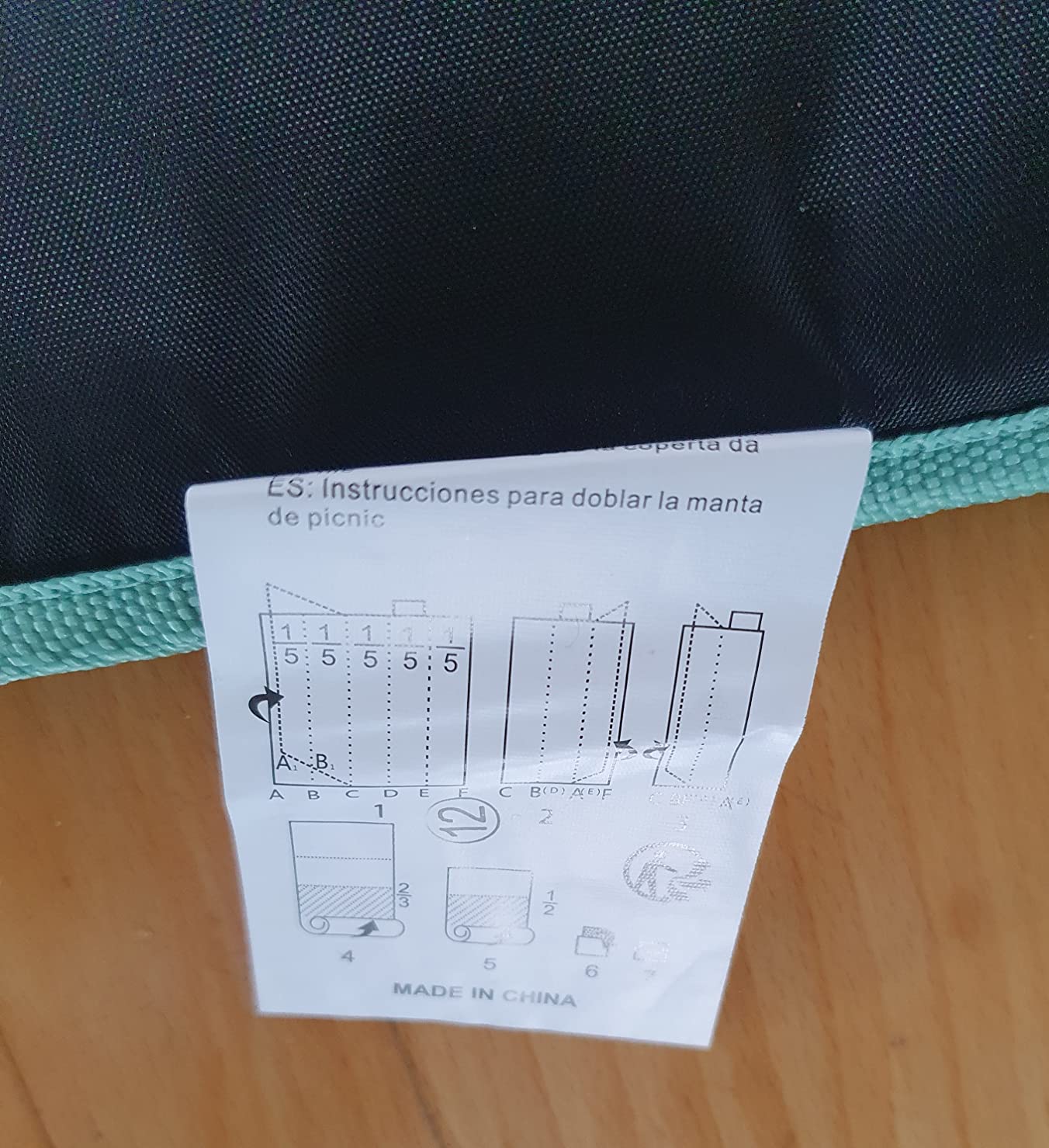 Gut, aber faltet sich schwer