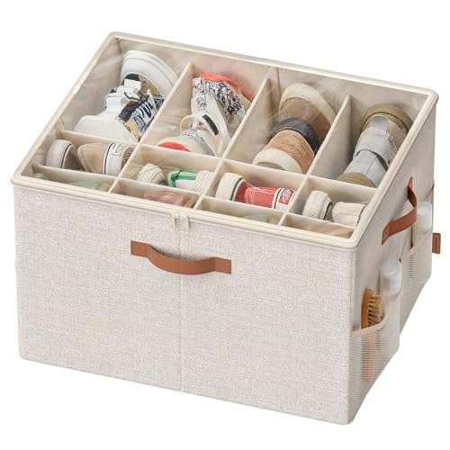 songmics-schuh-organizer-f-r-16-paar-schuhe-mit-transparentem-deckel image 8