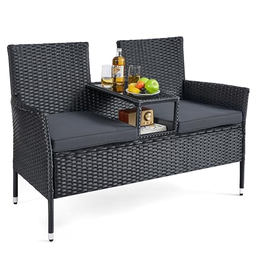 songmics-gartenbank-ggf022b01-2-in-1-balkonsofa-mit-tisch-aus-pe-polyrattan-schw image 7